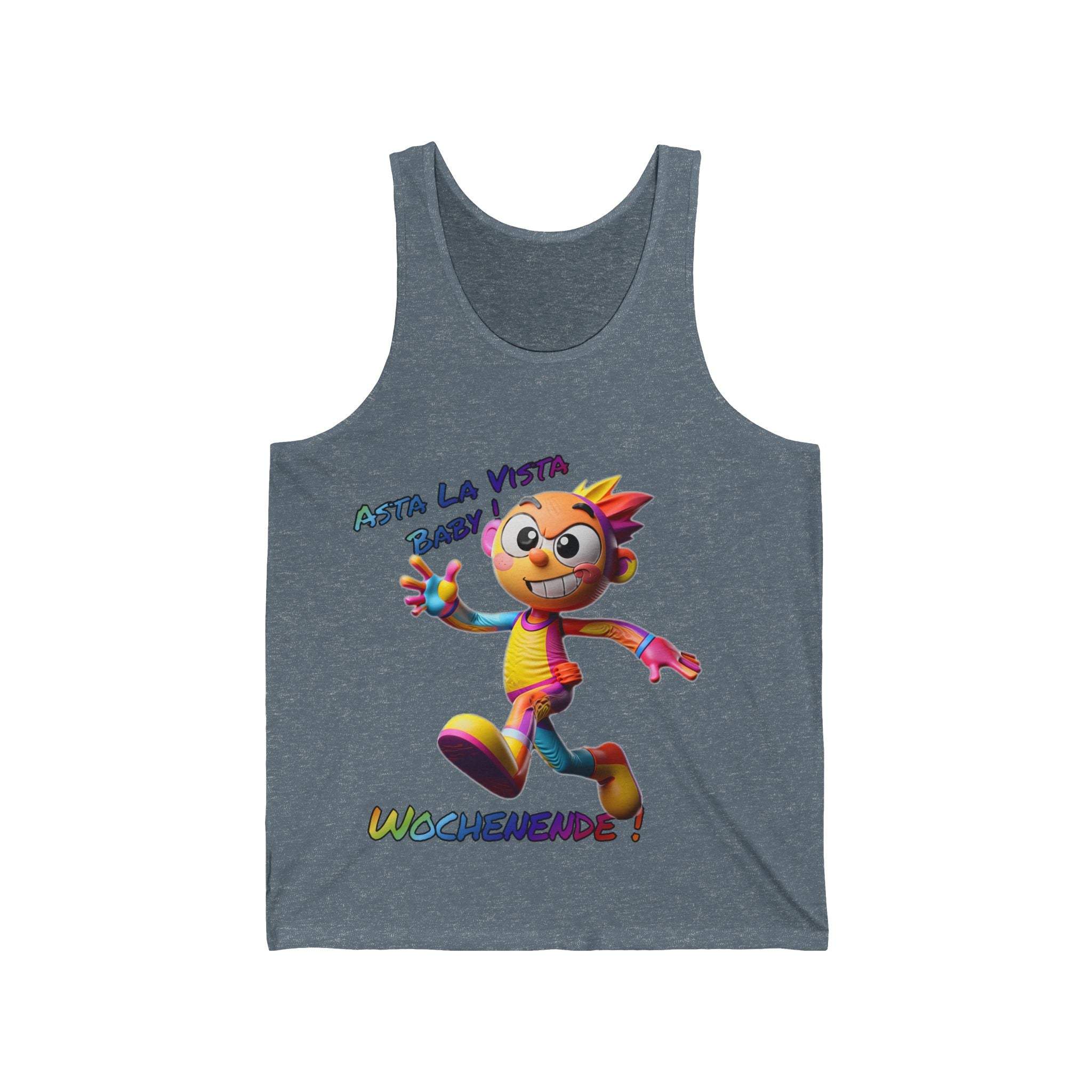 Tank Top „Asta la Vista, Baby! – Wochenende!“ | Humor | Phönix-Potsdam®