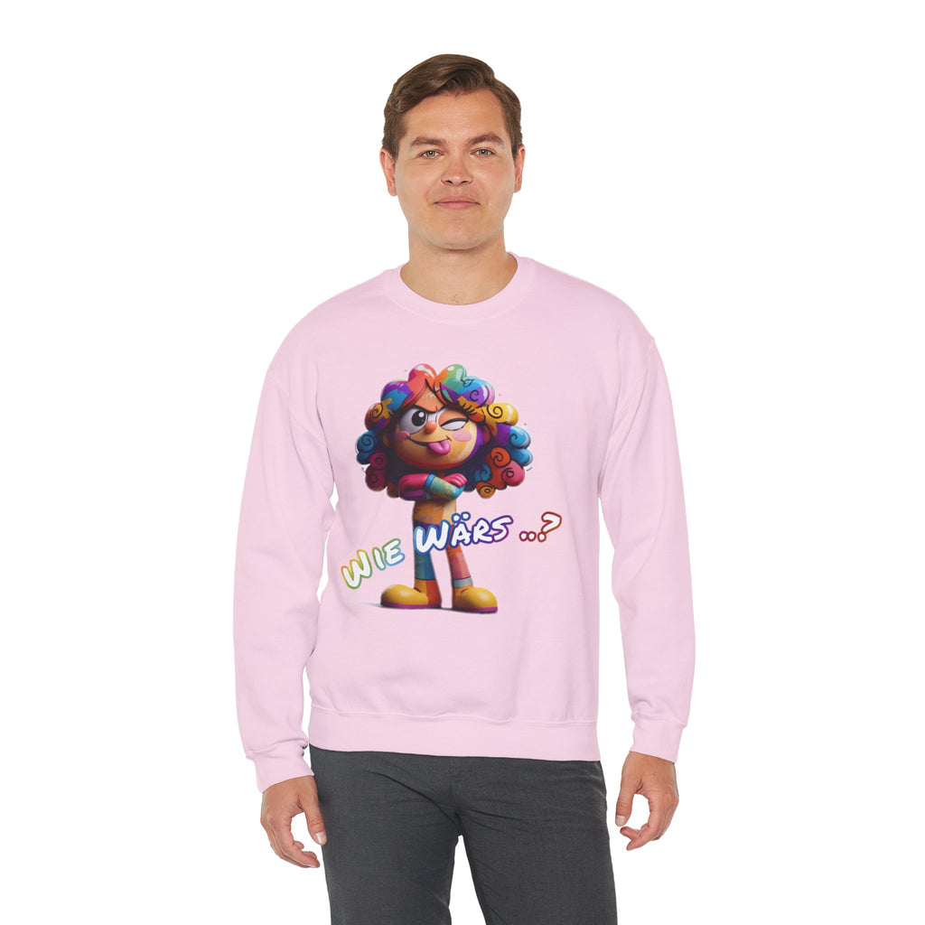 Sweatshirt „Wie wärs .. ?“ | Humor | Phönix-Potsdam®