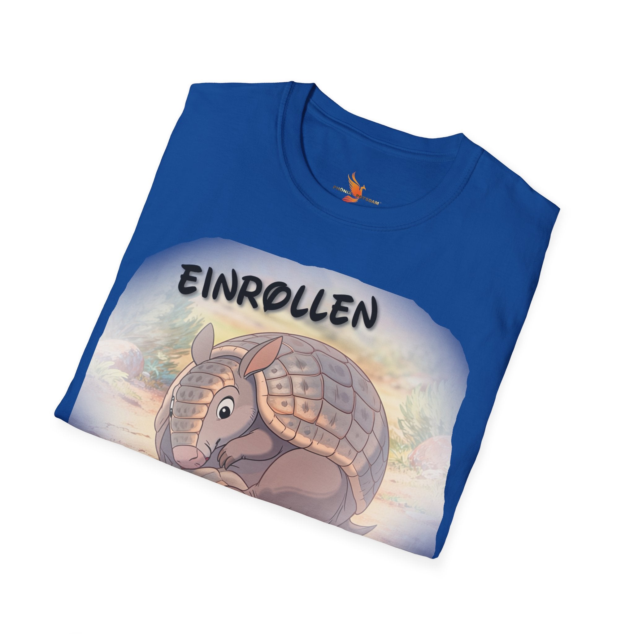 Gürteltier „Einrollen bis es Freitag ist“ T-Shirt | Phönix-Potsdam®