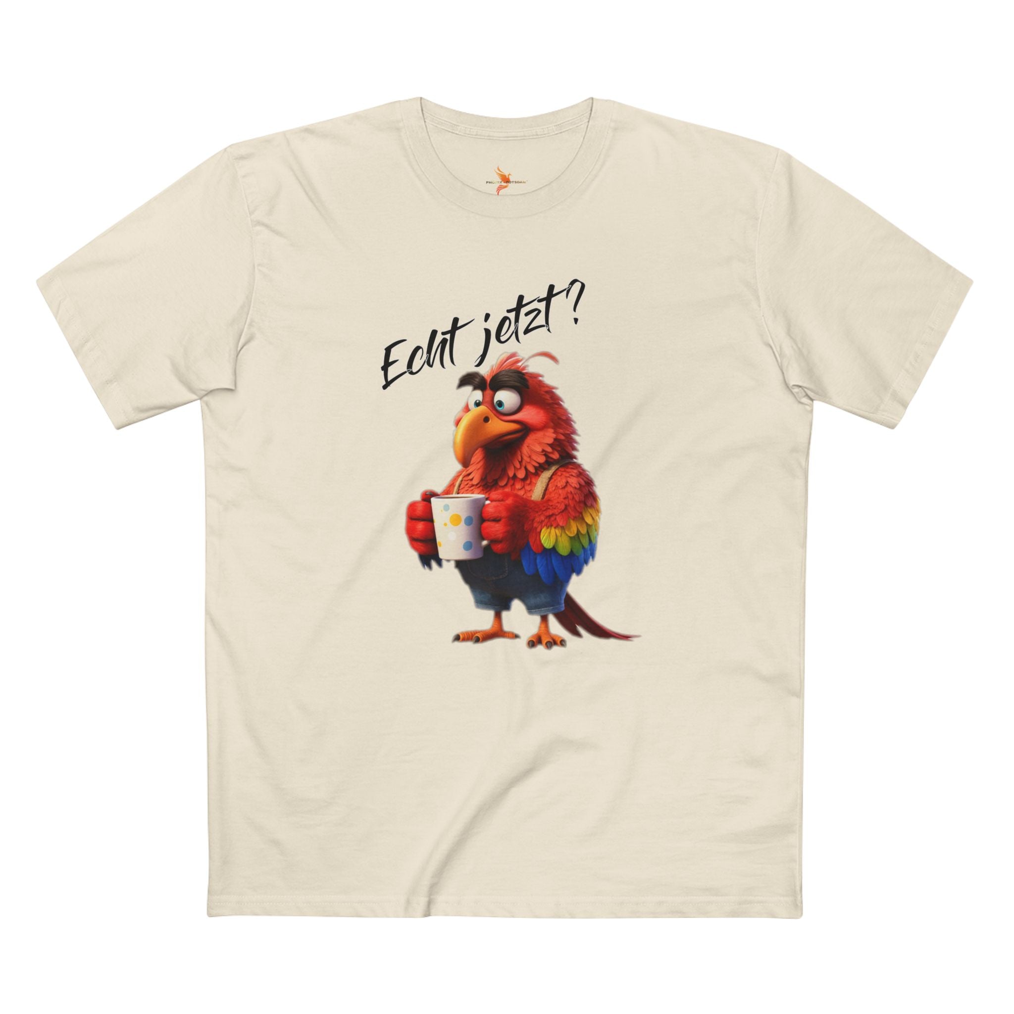 Papagei „Echt jetzt?“ T-Shirt | Humor | Phönix-Potsdam®