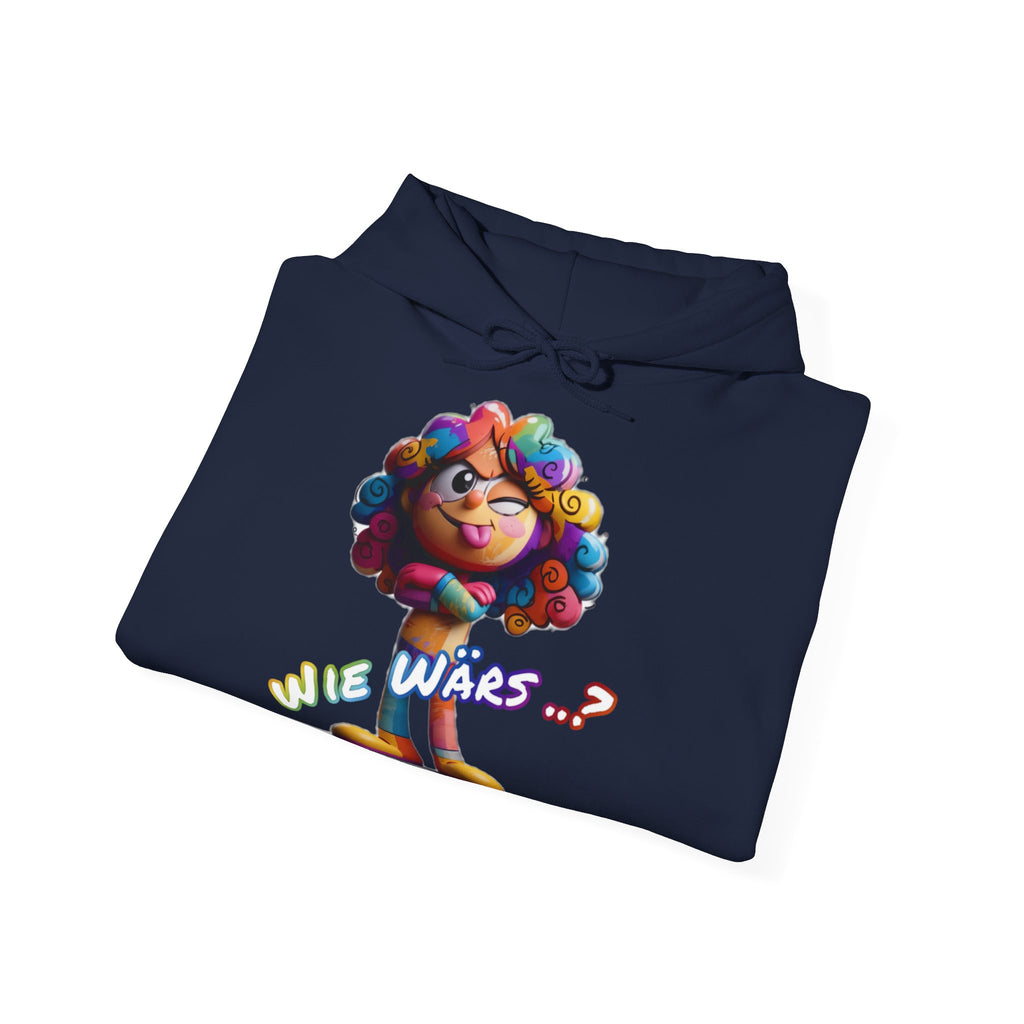 Hoodie „Wie wärs .. ?“ | Humor | Phönix-Potsdam®