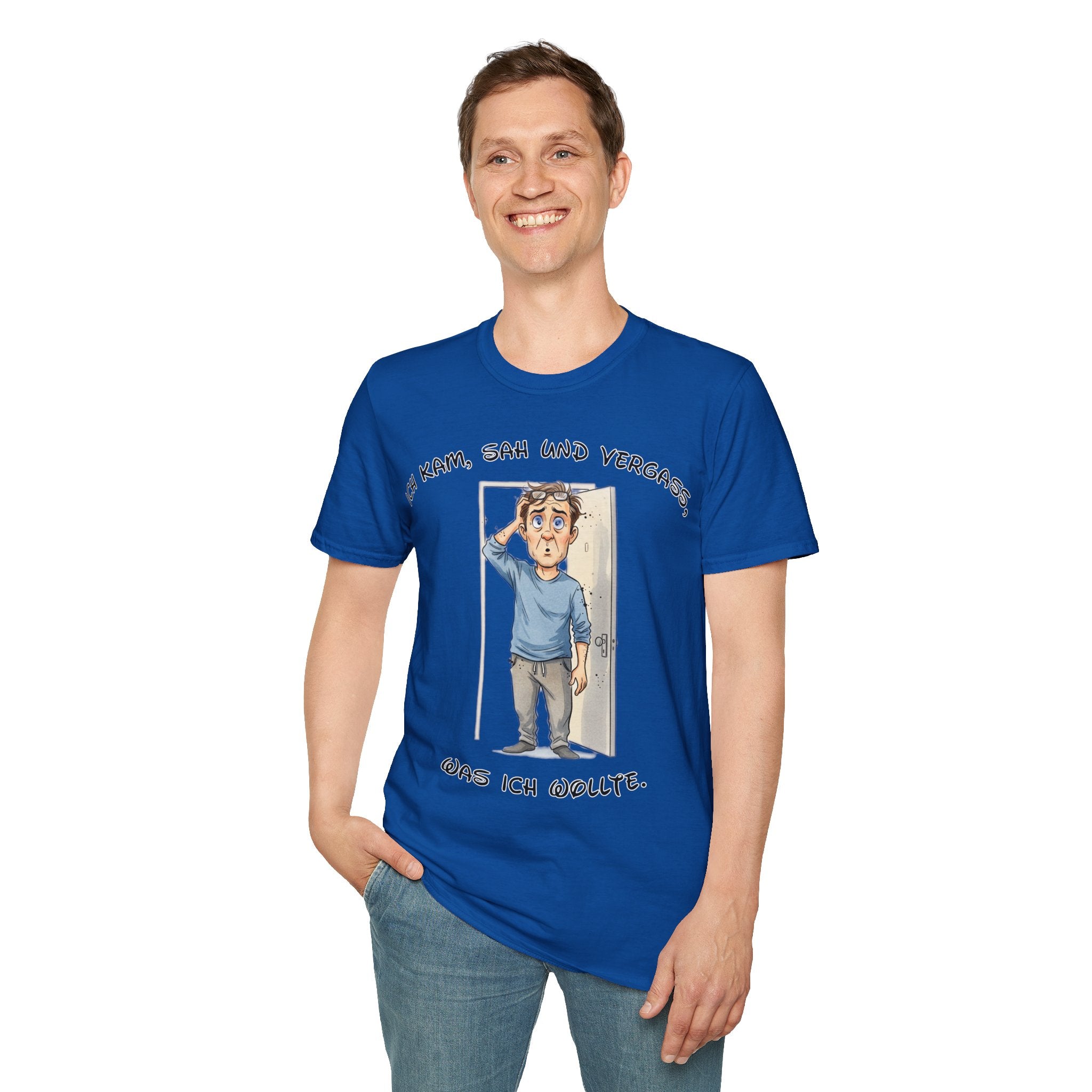 Ich kam, sah und vergaß T-Shirt | Karikatur | Phönix-Potsdam®