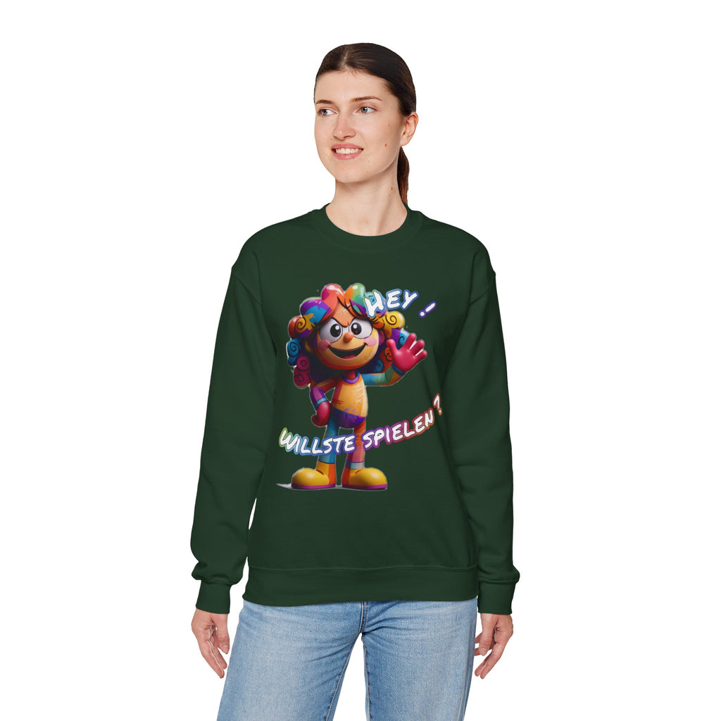 Sweatshirt „Hey! Willste spielen?“ | Humor | Phönix-Potsdam®