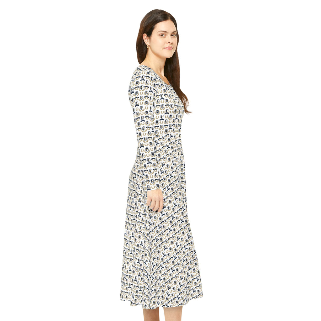 Vintage Swingkleid | Bemustert | Allover-Print | Phönix-Potsdam®