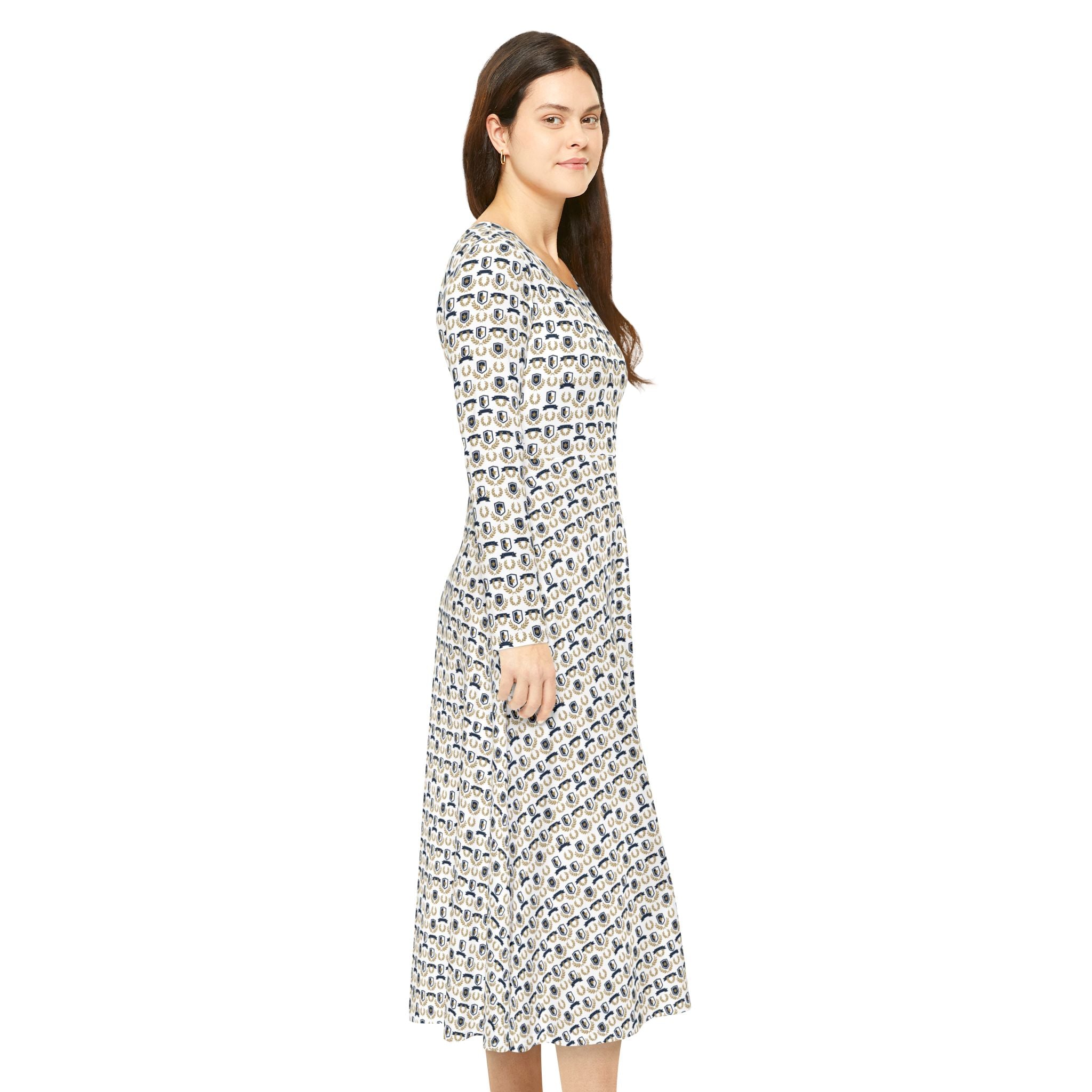 Vintage Swingkleid | Bemustert | Allover-Print | Phönix-Potsdam®