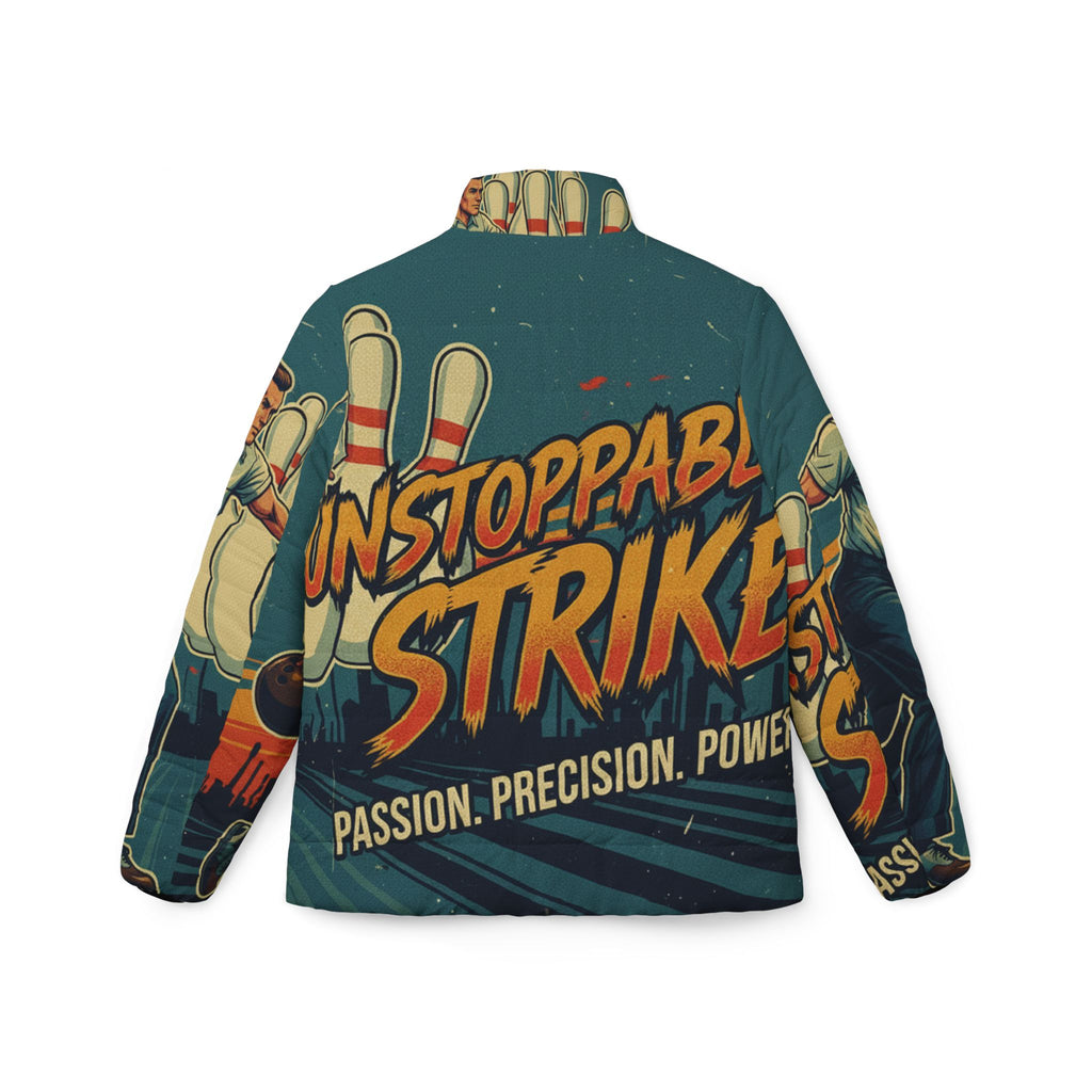 Frauen Bowling Steppjacke – "Unstoppable Strike" | All-Over-Print | Phönix-Potsdam®