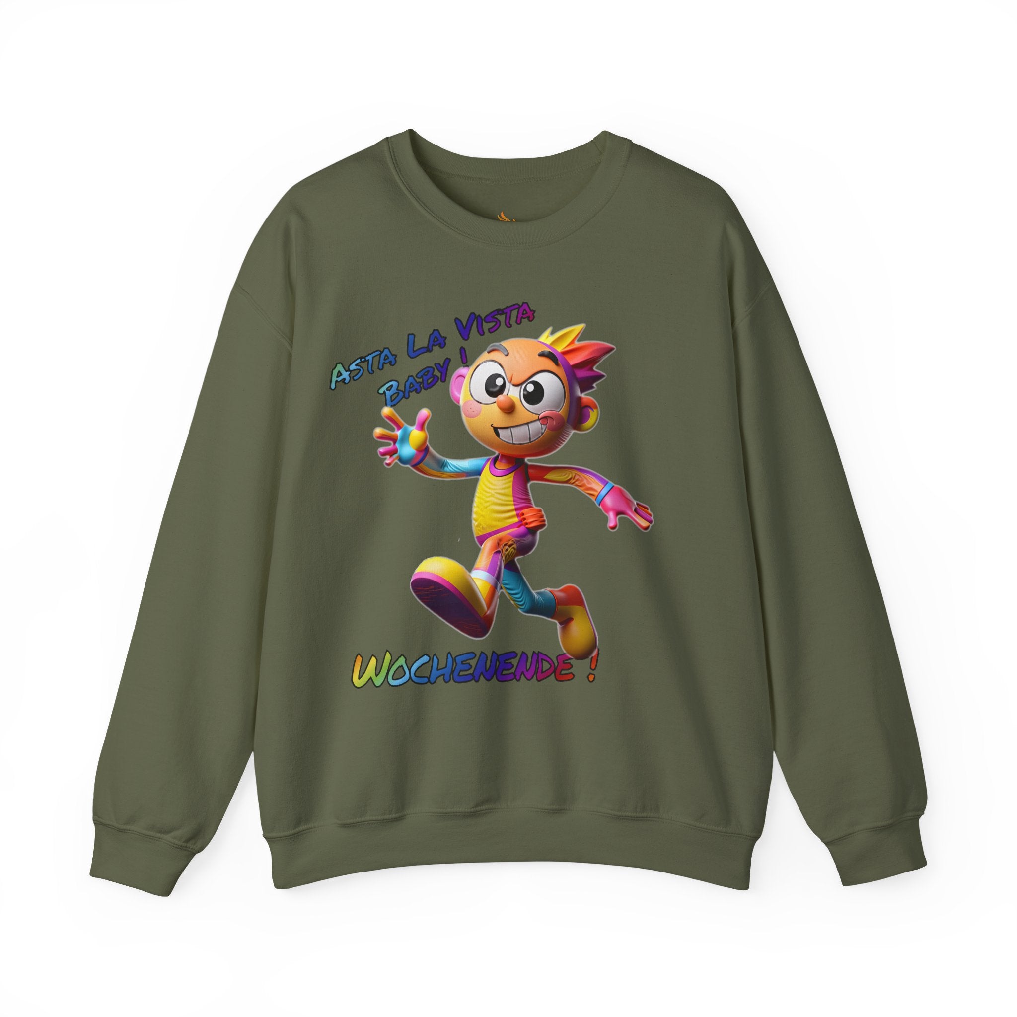 Sweatshirt „Asta la Vista, Baby! – Wochenende!“ | Humor | Phönix-Potsdam®