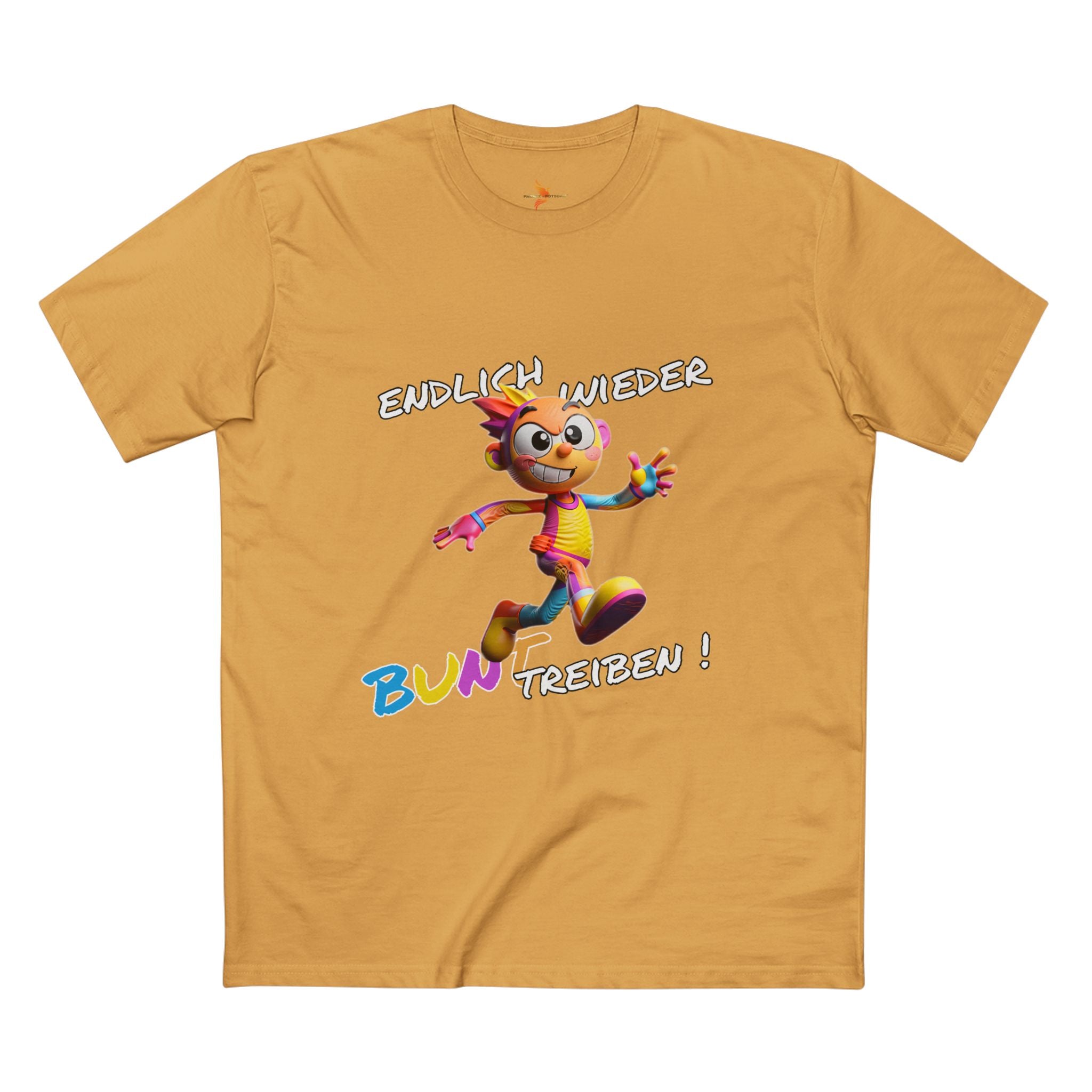 T-Shirt „Endlich wieder BUNT treiben!“ | Humor | Phönix-Potsdam®