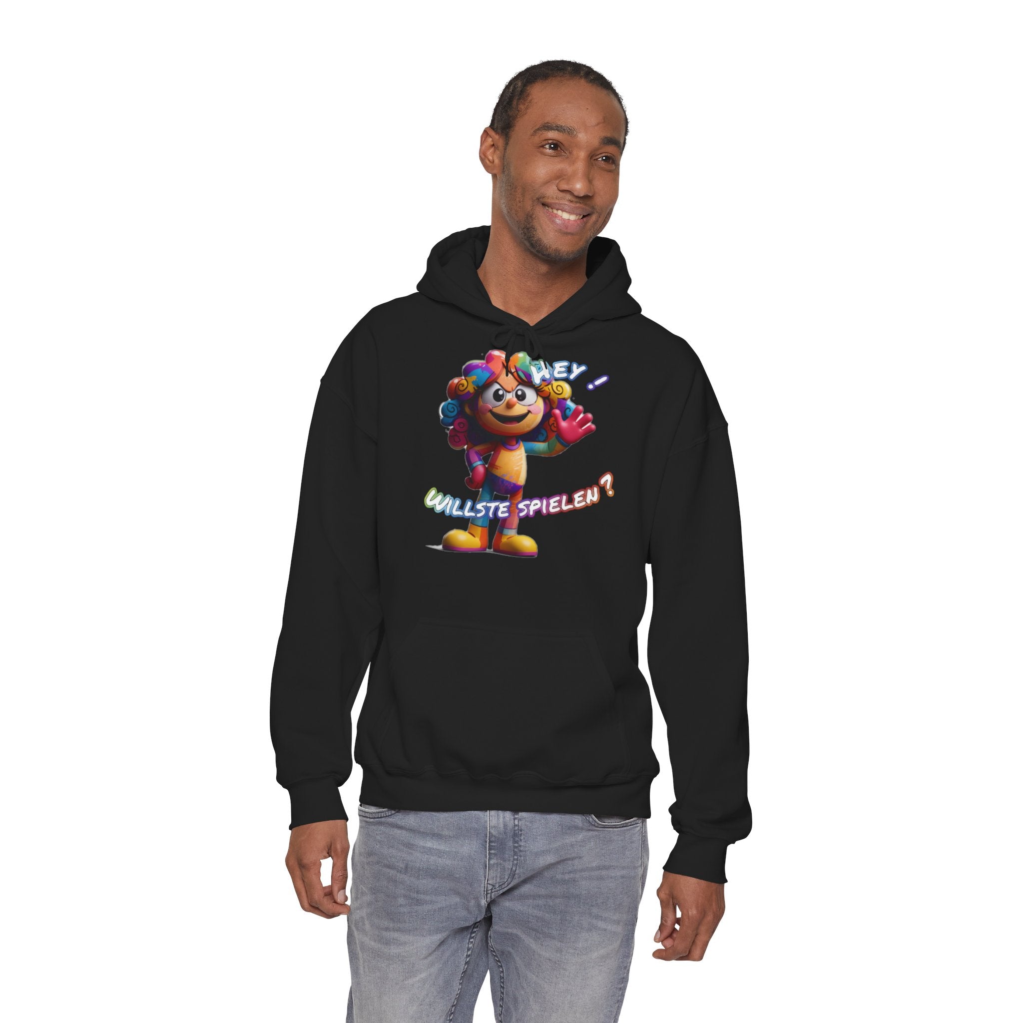 Hoodie „Hey! Willste spielen?“ | Humor | Phönix-Potsdam®