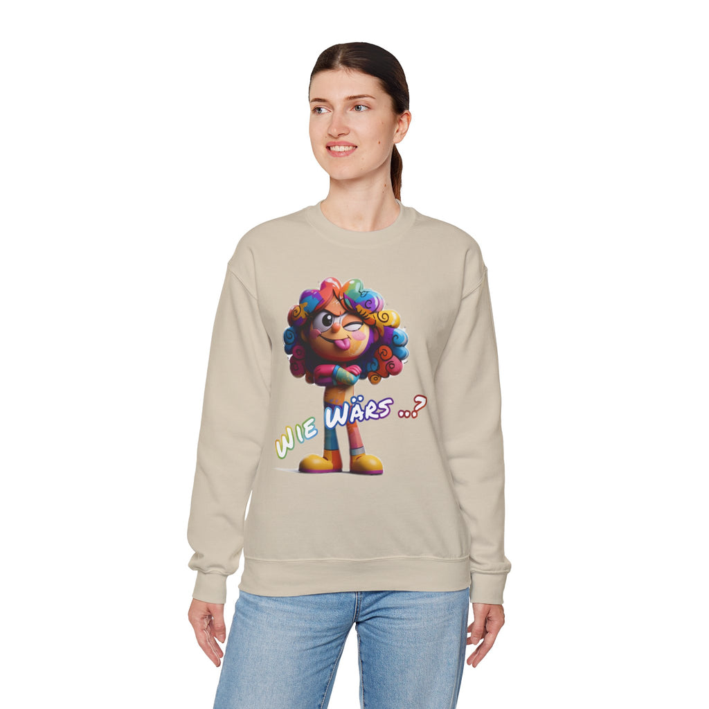 Sweatshirt „Wie wärs .. ?“ | Humor | Phönix-Potsdam®