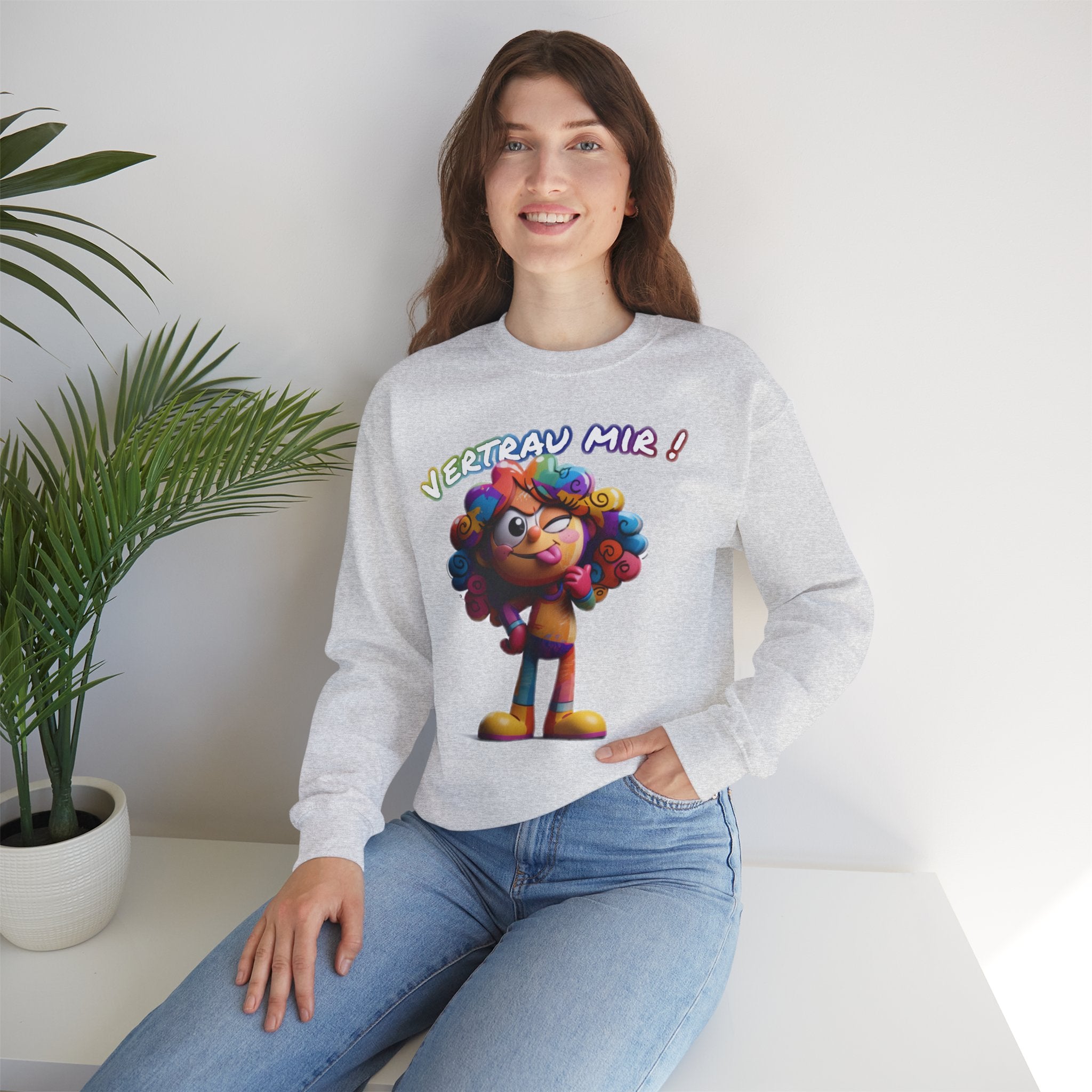 „Vertrau mir!“ Sweatshirt | Humor | Phönix-Potsdam®