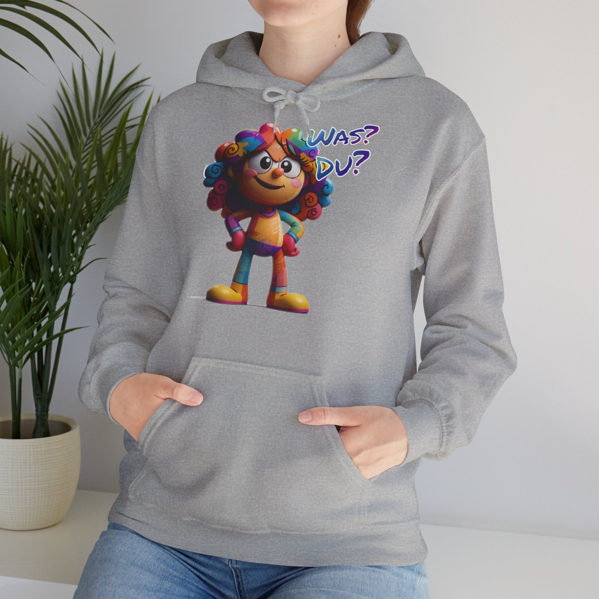 "Was? Du?" Hoodie | Humor | Phönix-Potsdam®