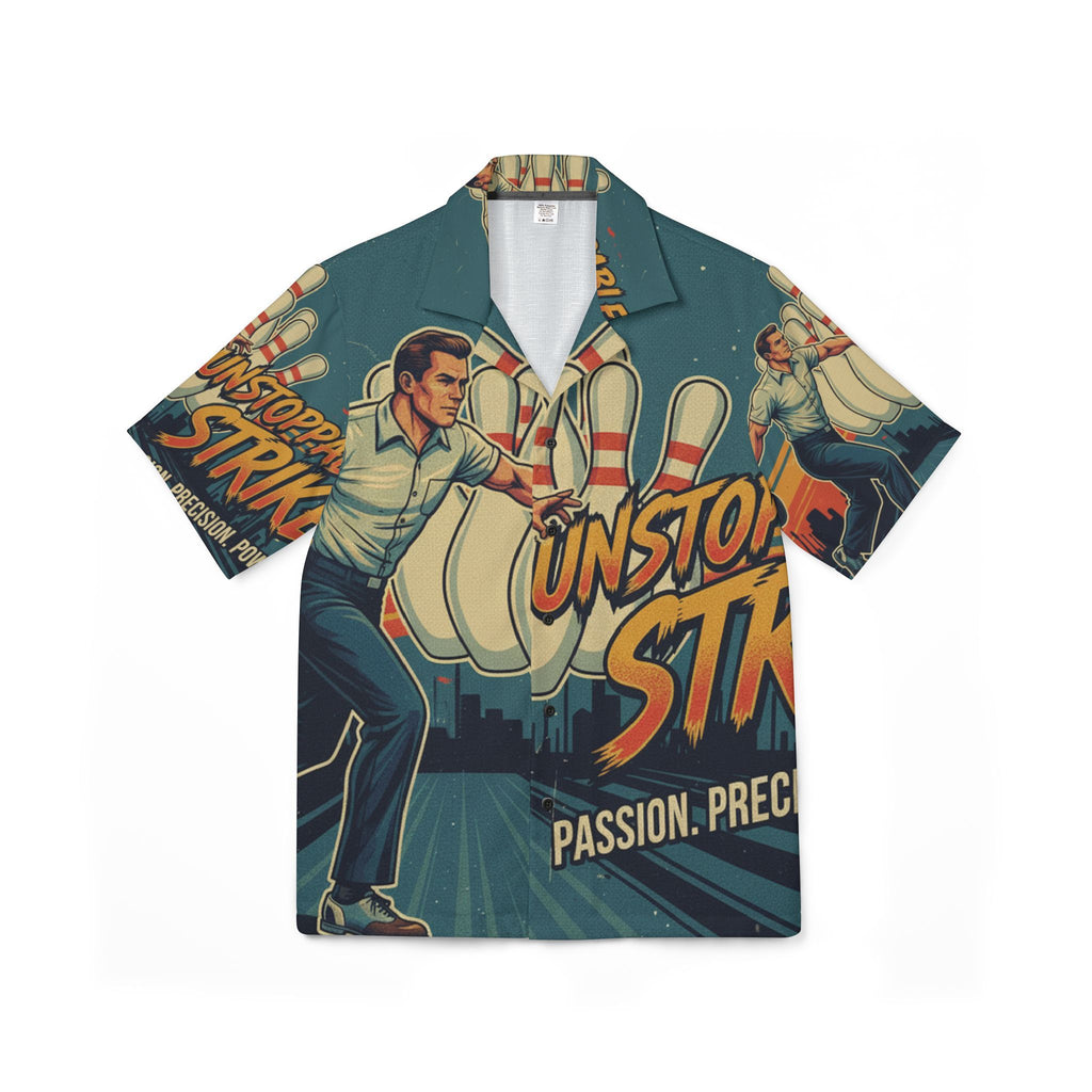 Bowling Hemd – "Unstoppable Strike" | All-Over-Print | Phönix-Potsdam®