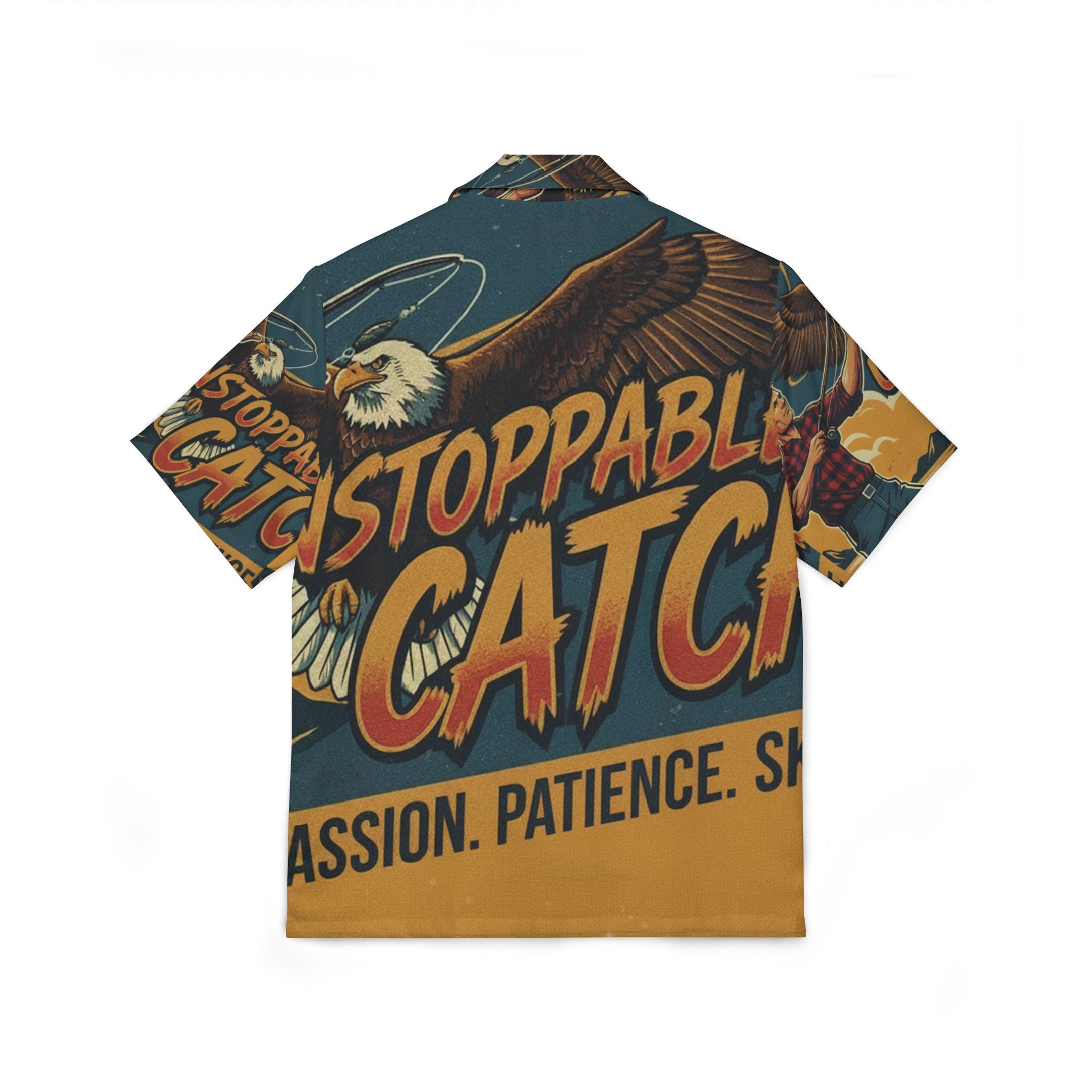 Angel Hemd – "Unstoppable Catch" | All-Over-Print | Phönix-Potsdam®