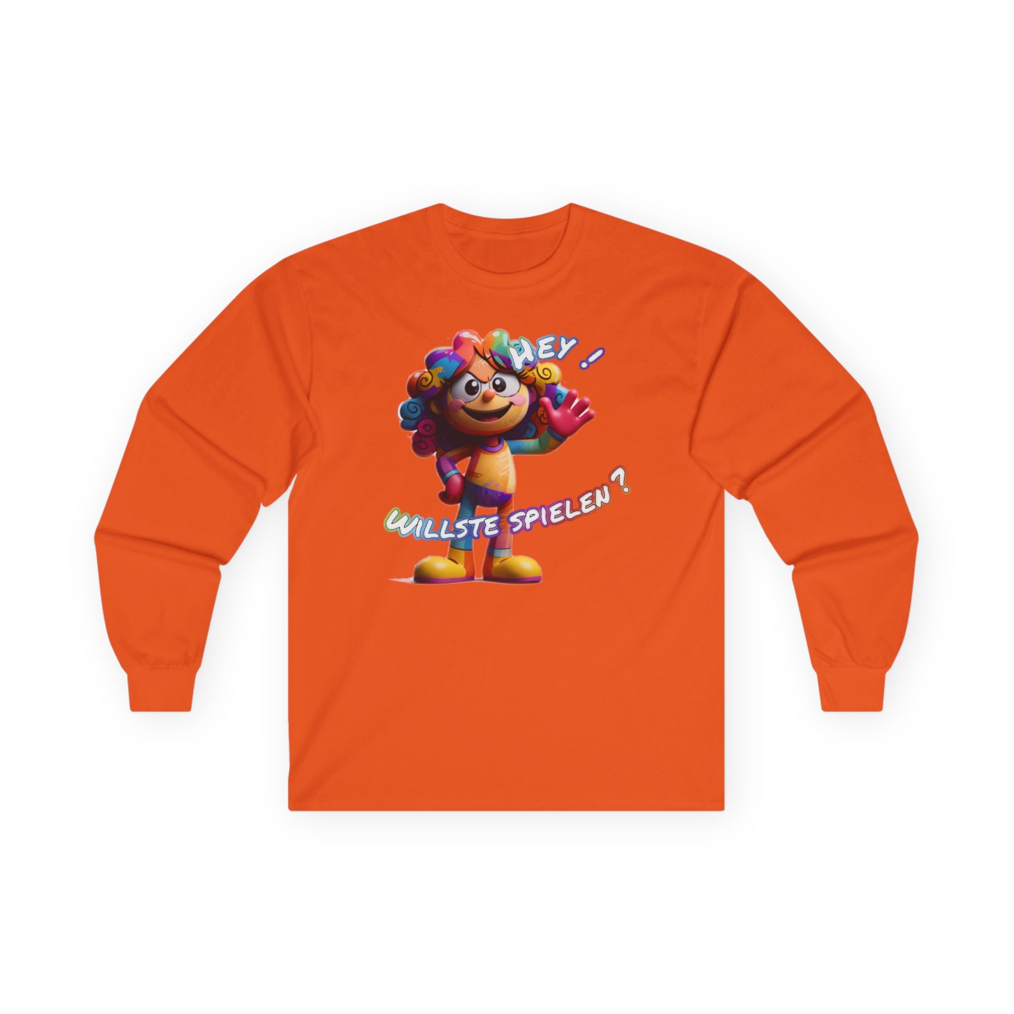 Langarmshirt „Hey! Willste spielen?“ | Humor | Phönix-Potsdam®