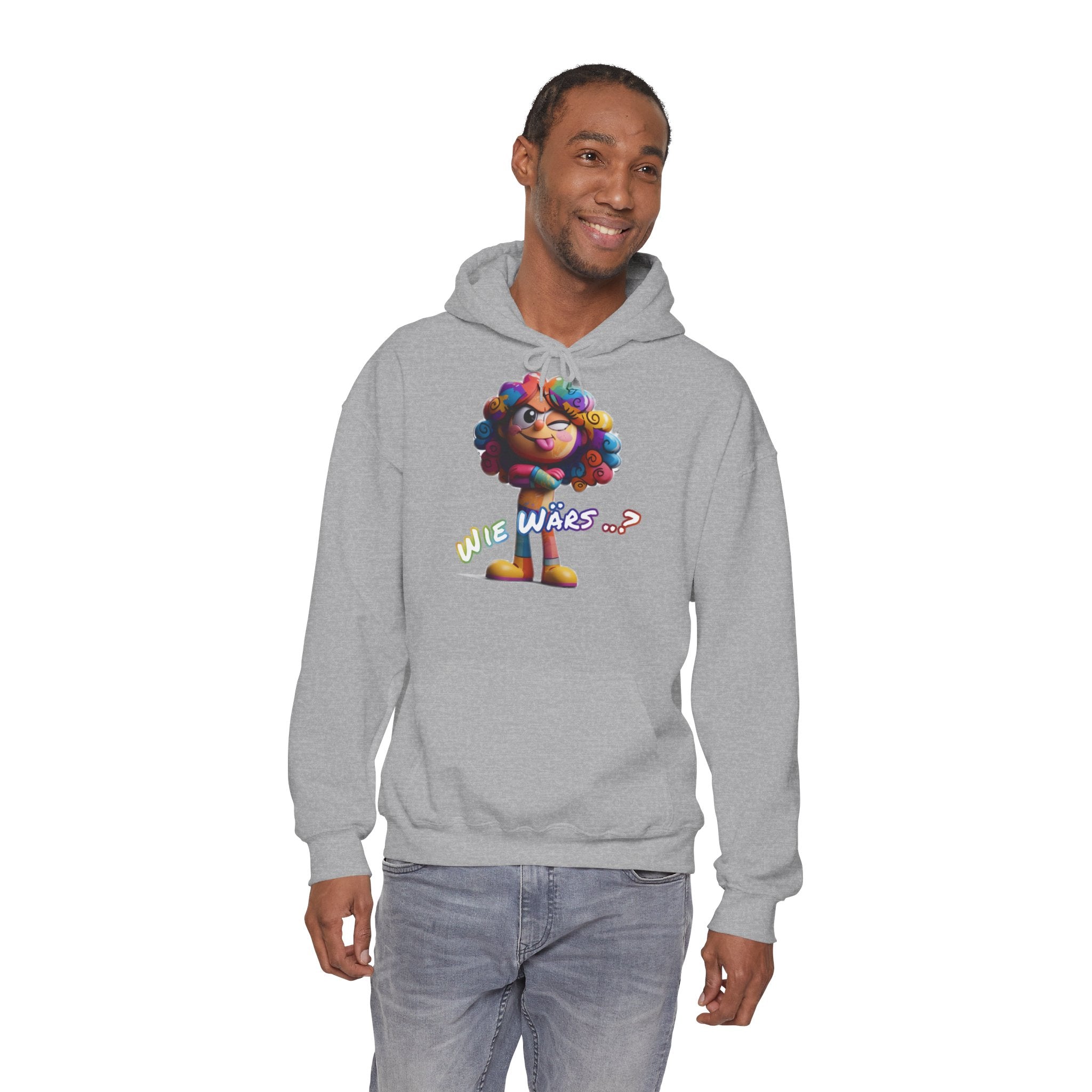 Hoodie „Wie wärs .. ?“ | Humor | Phönix-Potsdam®