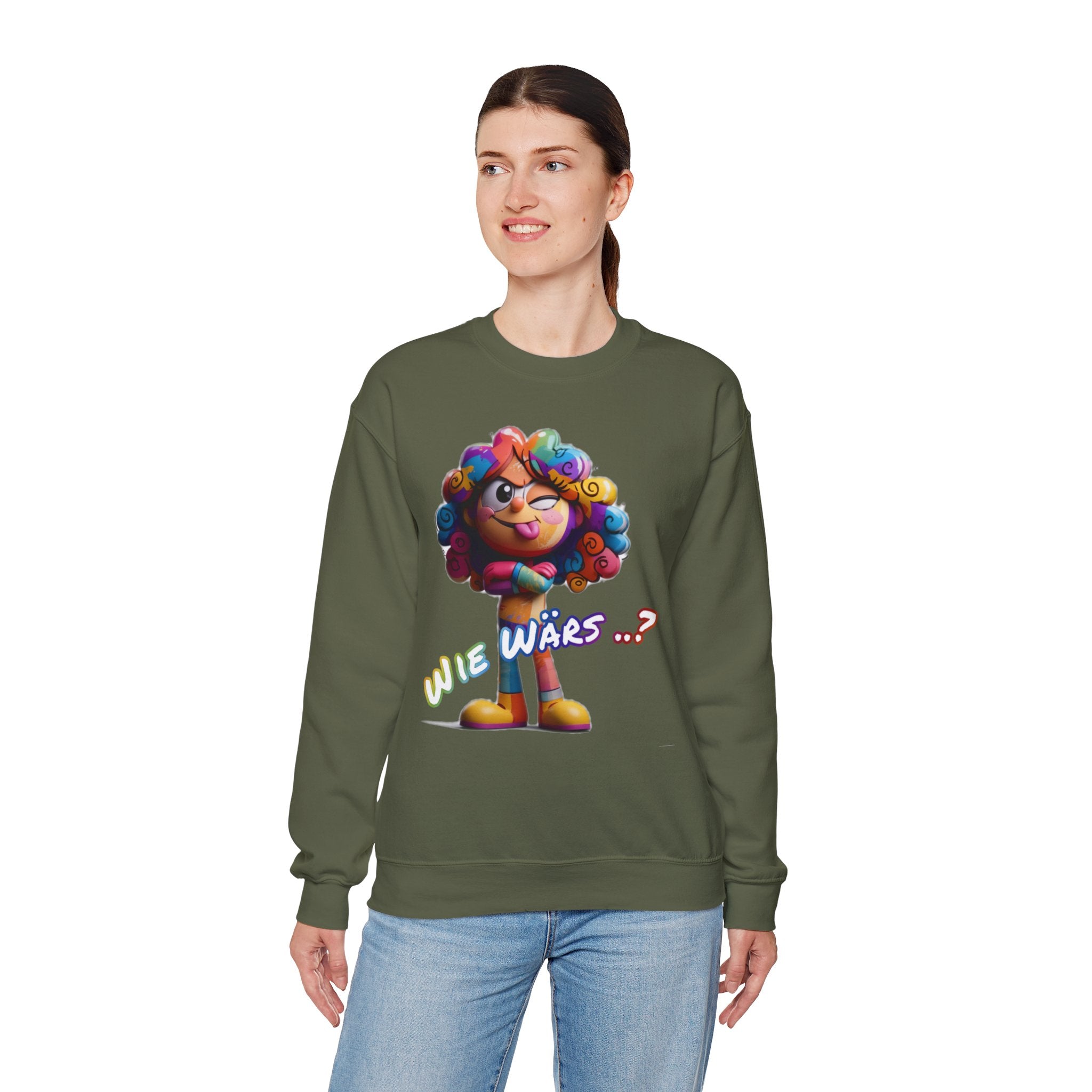 Sweatshirt „Wie wärs .. ?“ | Humor | Phönix-Potsdam®