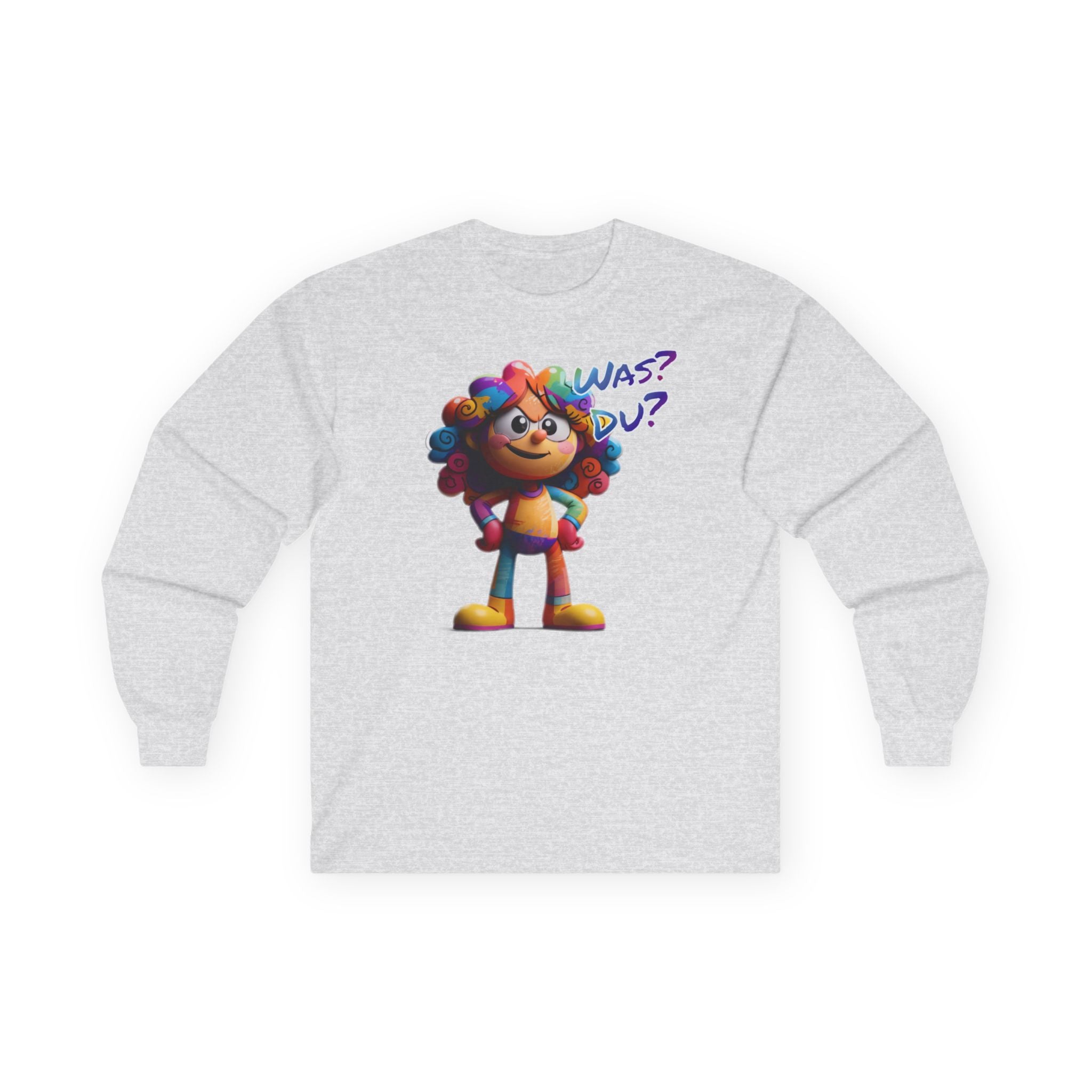 "Was? Du?" Langarmshirt | Humor | Phönix-Potsdam®