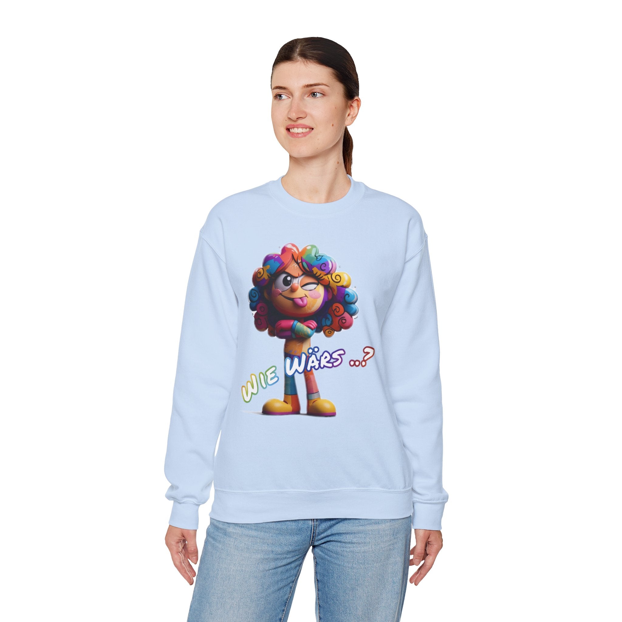 Sweatshirt „Wie wärs .. ?“ | Humor | Phönix-Potsdam®