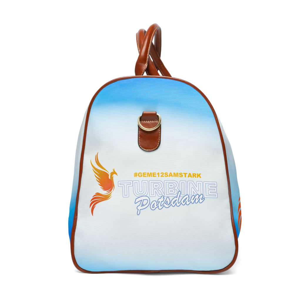 Wasserdichte Reisetasche „Turbine Potsdam – Phönix“ | #GEME12SAMSTARK | Phönix-Potsdam®