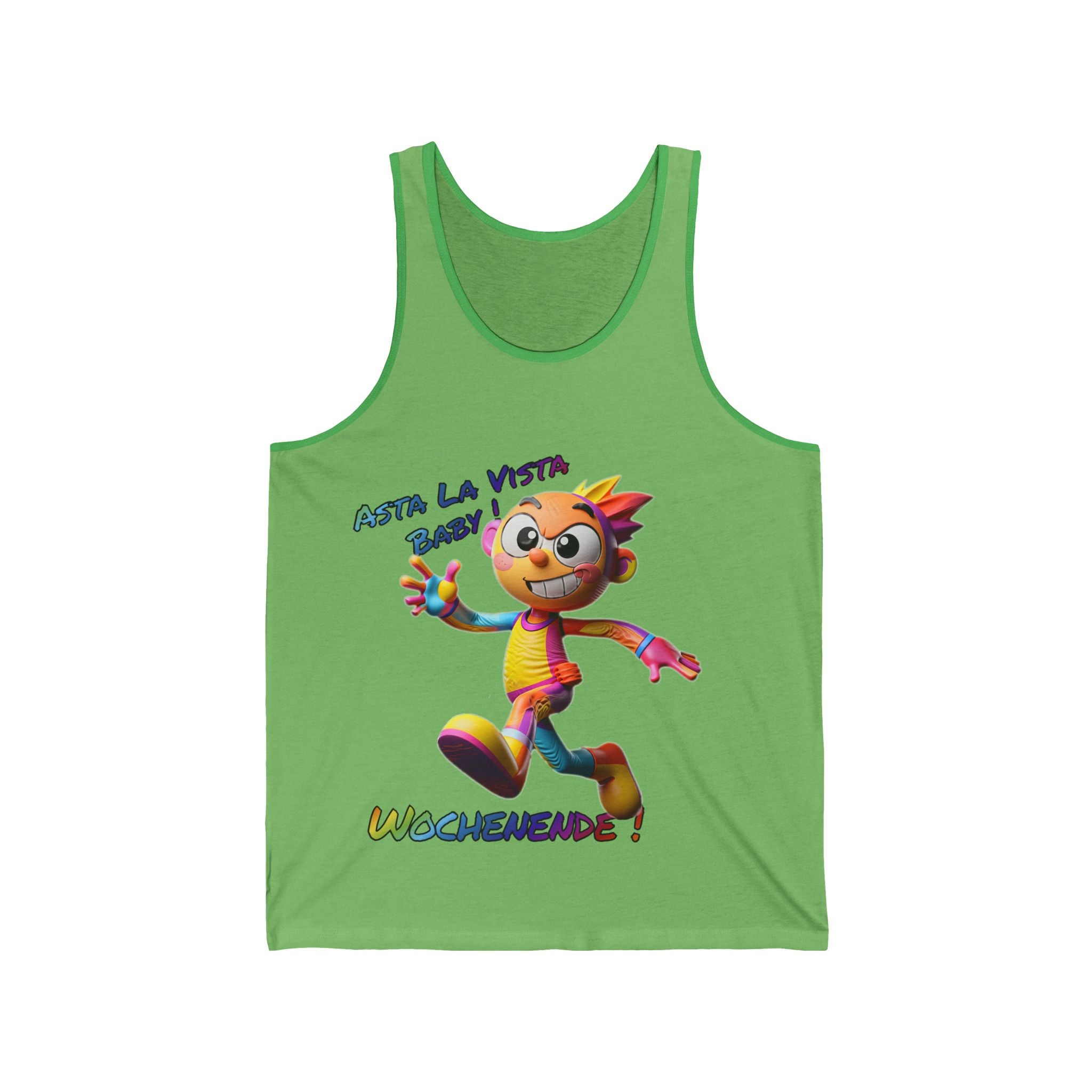 Tank Top „Asta la Vista, Baby! – Wochenende!“ | Humor | Phönix-Potsdam®