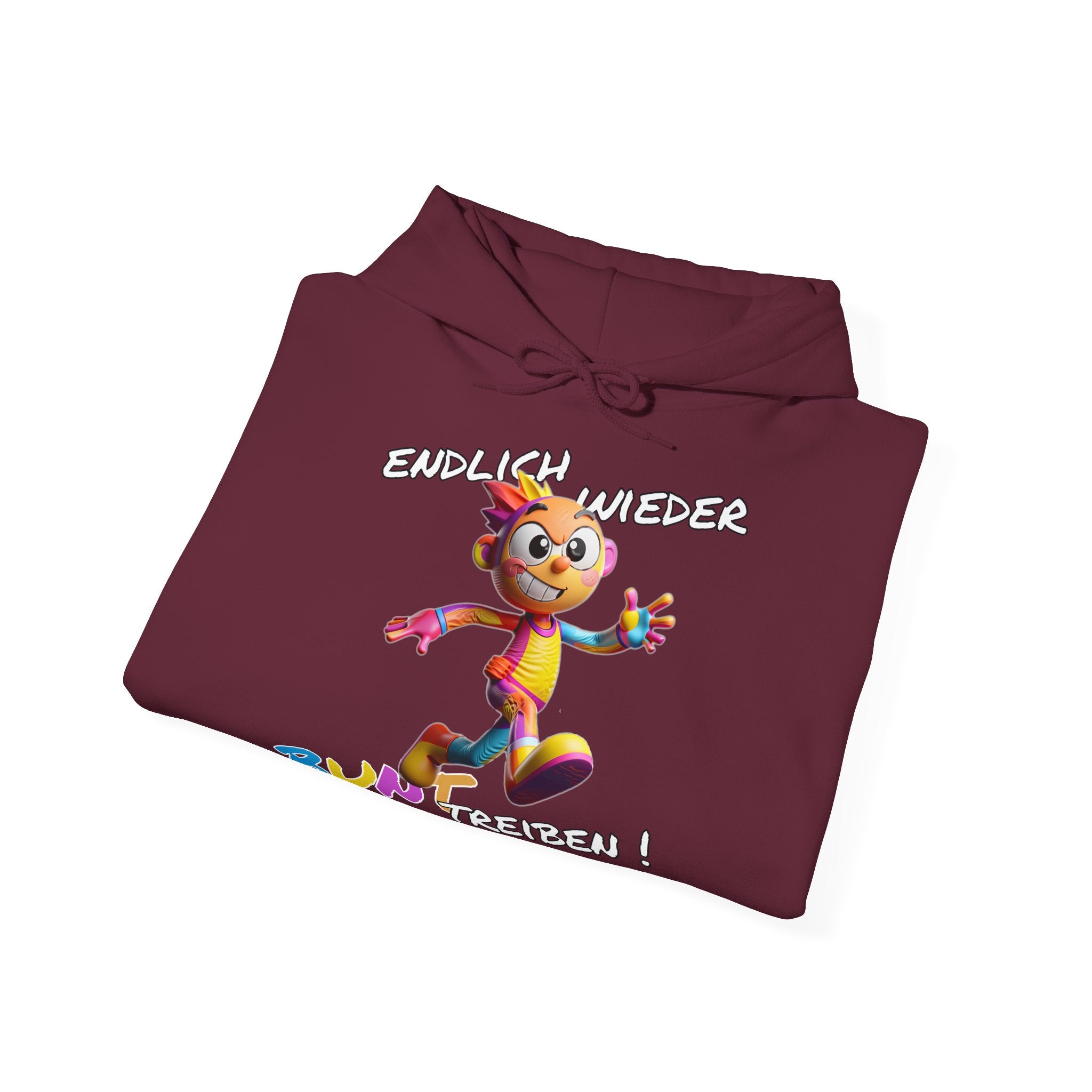 Hoodie „Endlich wieder BUNT treiben!“ | Humor | Phönix-Potsdam®