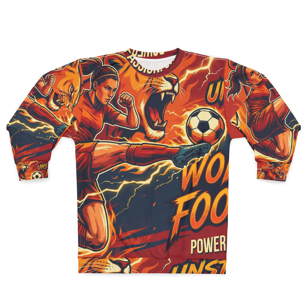 Fußball Sweatshirt – "Unstoppable Force" | All-Over-Print | Phönix-Potsdam®