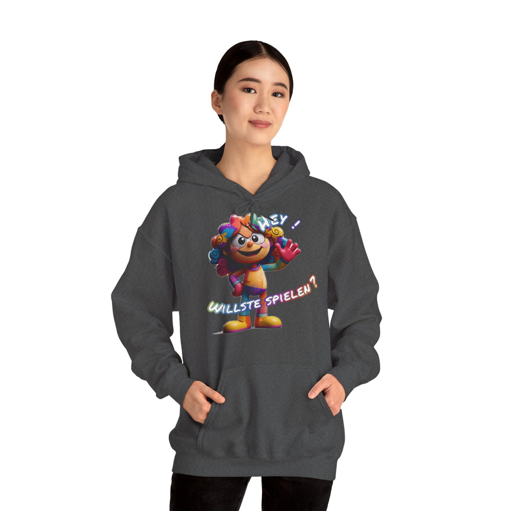 Hoodie „Hey! Willste spielen?“ | Humor | Phönix-Potsdam®