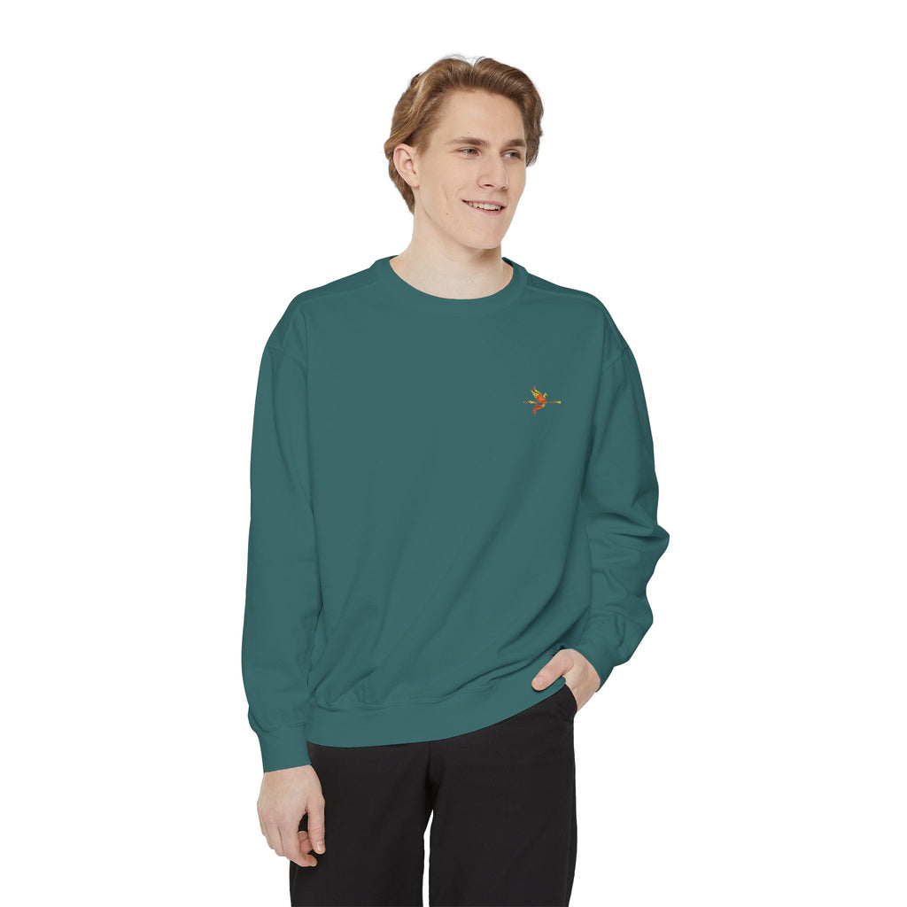 Sweatshirt | Garment-Dyed | Gestickt | Phönix-Potsdam®