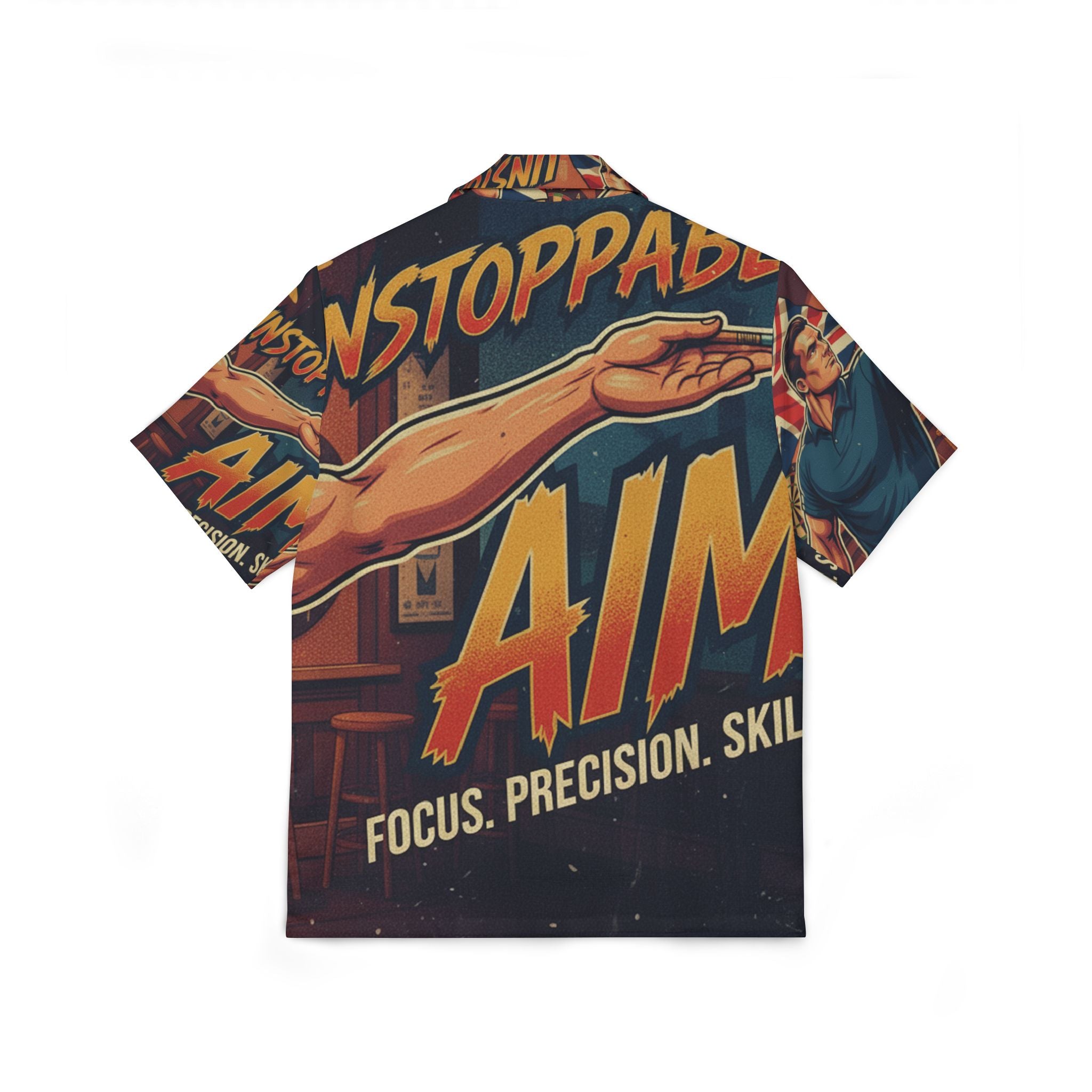 Dart Hemd – "Unstoppable Aim" | All-Over-Print | Phönix-Potsdam®