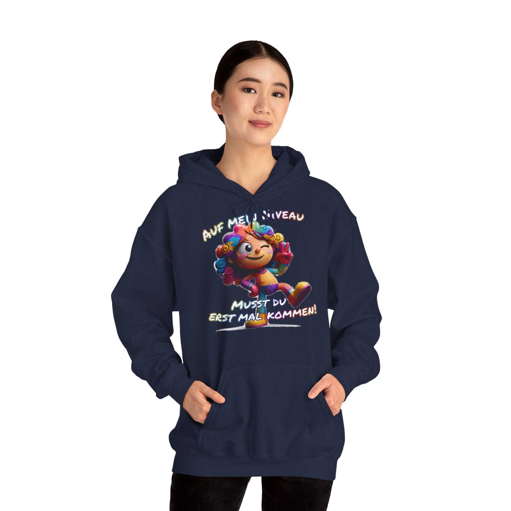 „Auf mein Niveau musst du erst mal kommen!“ Hoodie | Humor | Phönix-Potsdam®