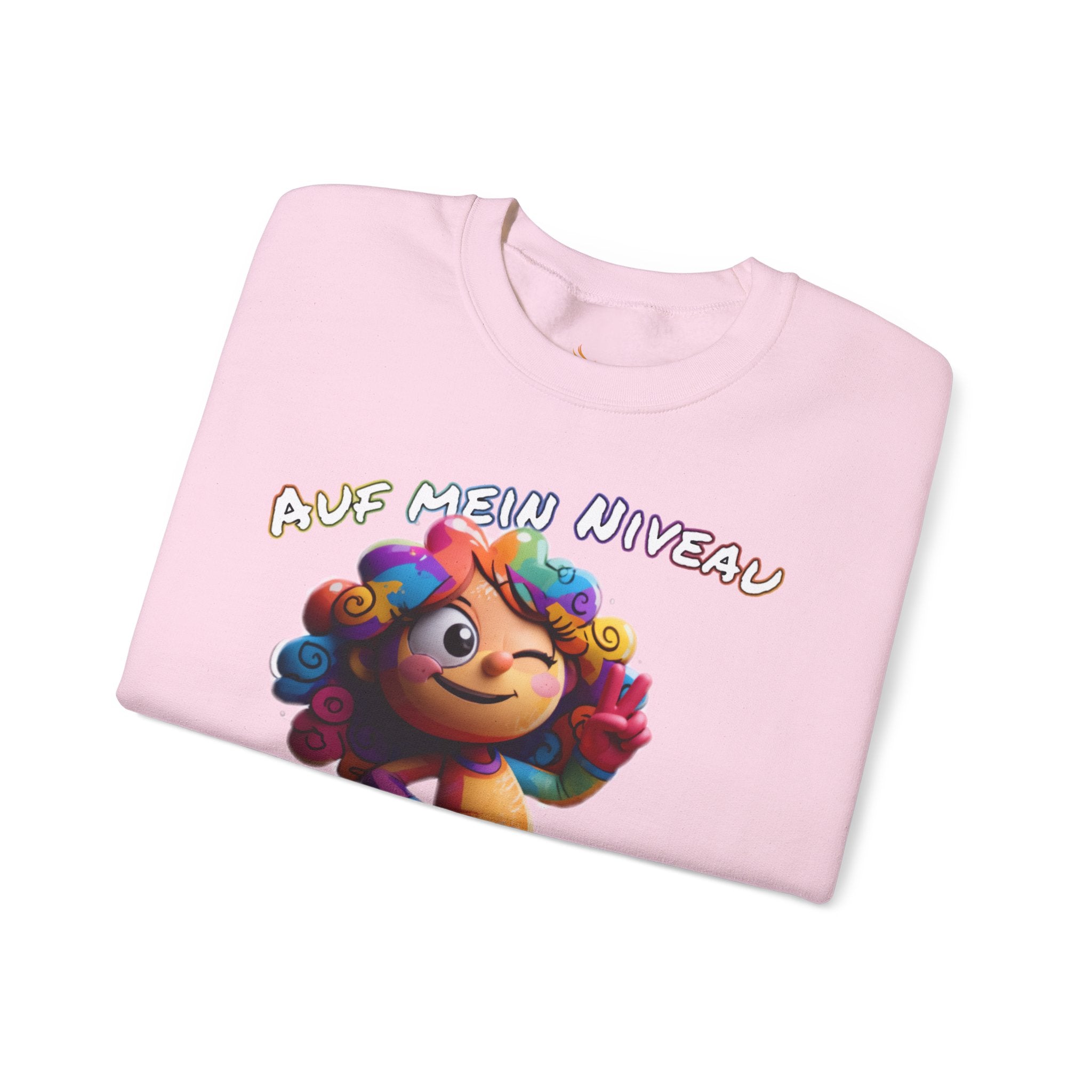 „Auf mein Niveau musst du erst mal kommen!“ Sweatshirt | Humor | Phönix-Potsdam®