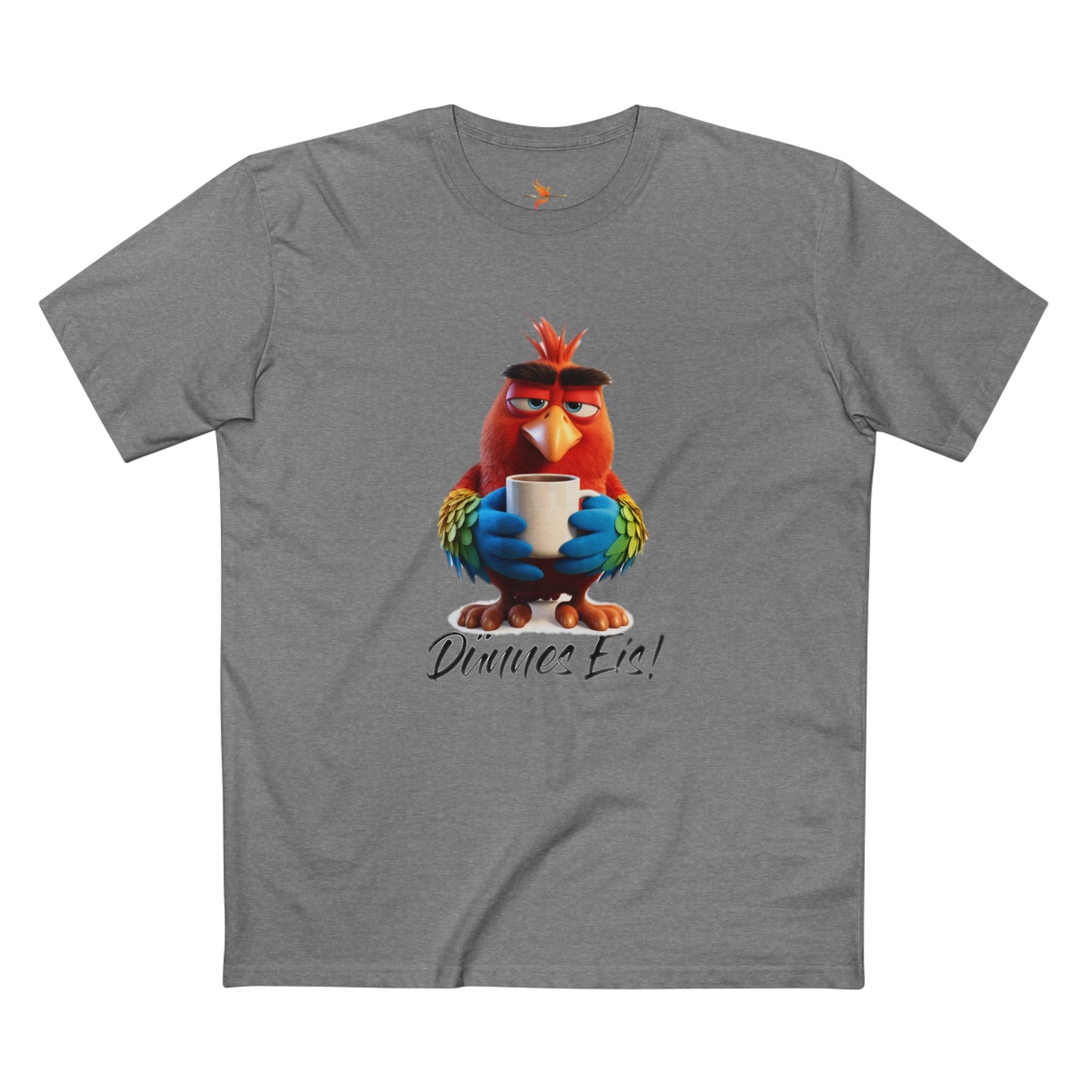 Papagei „Dünnes Eis!“ T-Shirt | Humor | Phönix-Potsdam®