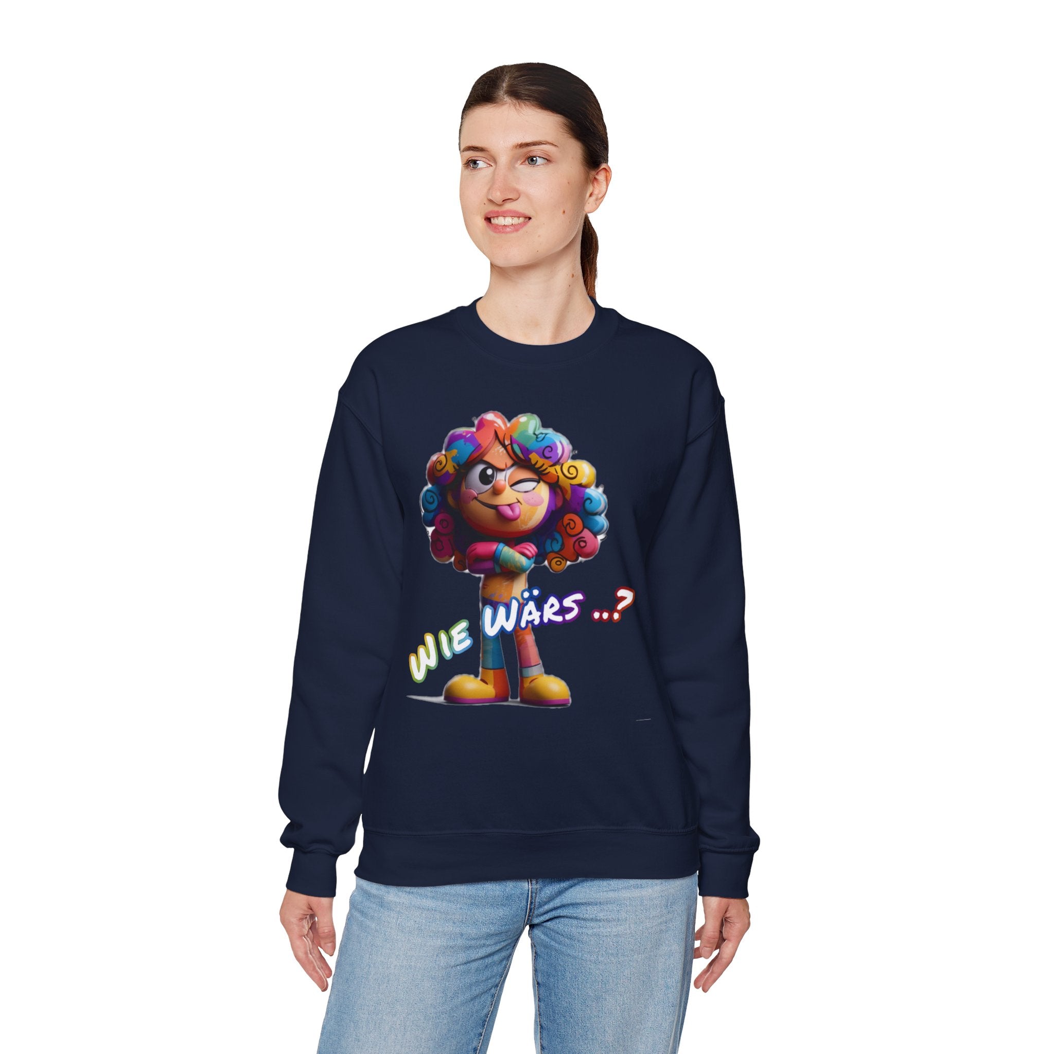 Sweatshirt „Wie wärs .. ?“ | Humor | Phönix-Potsdam®