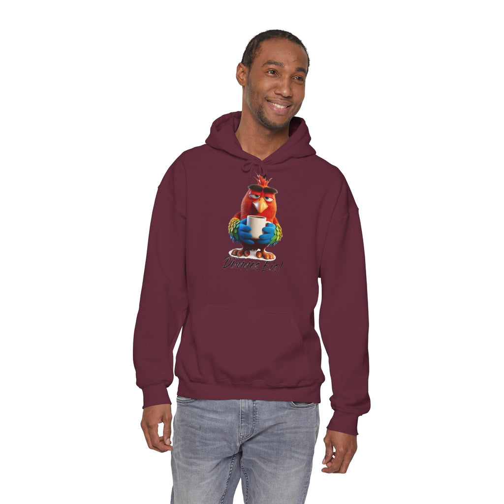 Papagei „Dünnes Eis!“ Hoodie | Humor | Phönix-Potsdam®