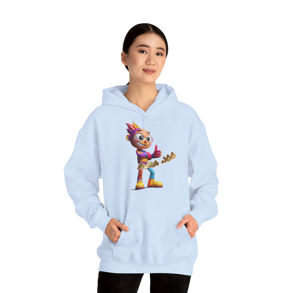 Hoodie „Aura +100“ | Humor | Phönix-Potsdam®