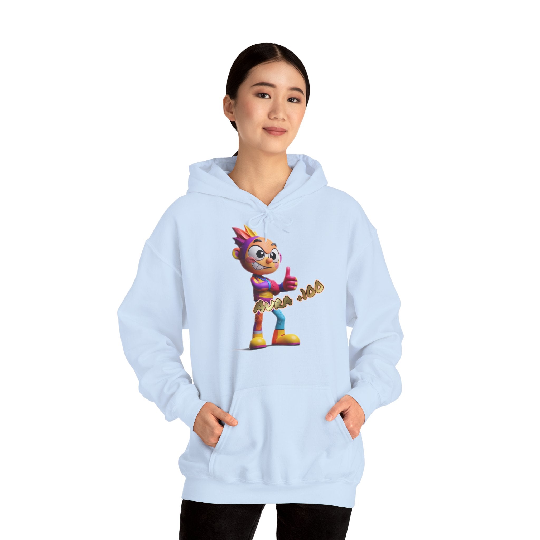 Hoodie „Aura +100“ | Humor | Phönix-Potsdam®