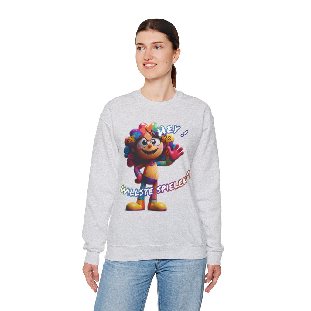 Sweatshirt „Hey! Willste spielen?“ | Humor | Phönix-Potsdam®