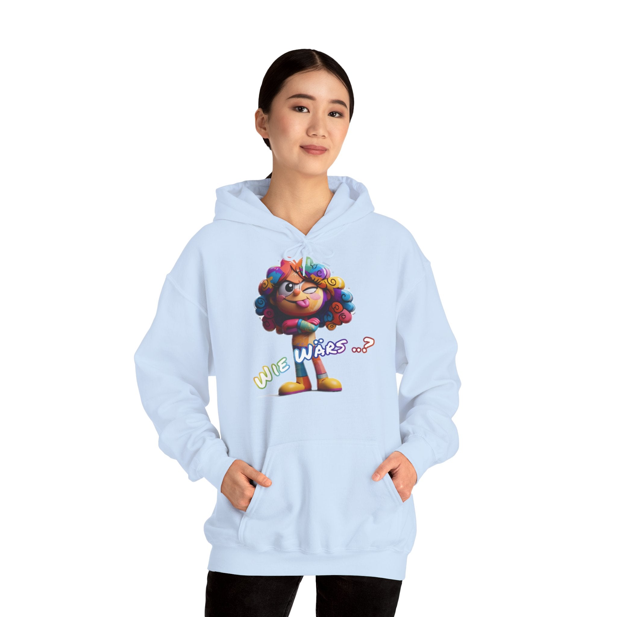 Hoodie „Wie wärs .. ?“ | Humor | Phönix-Potsdam®