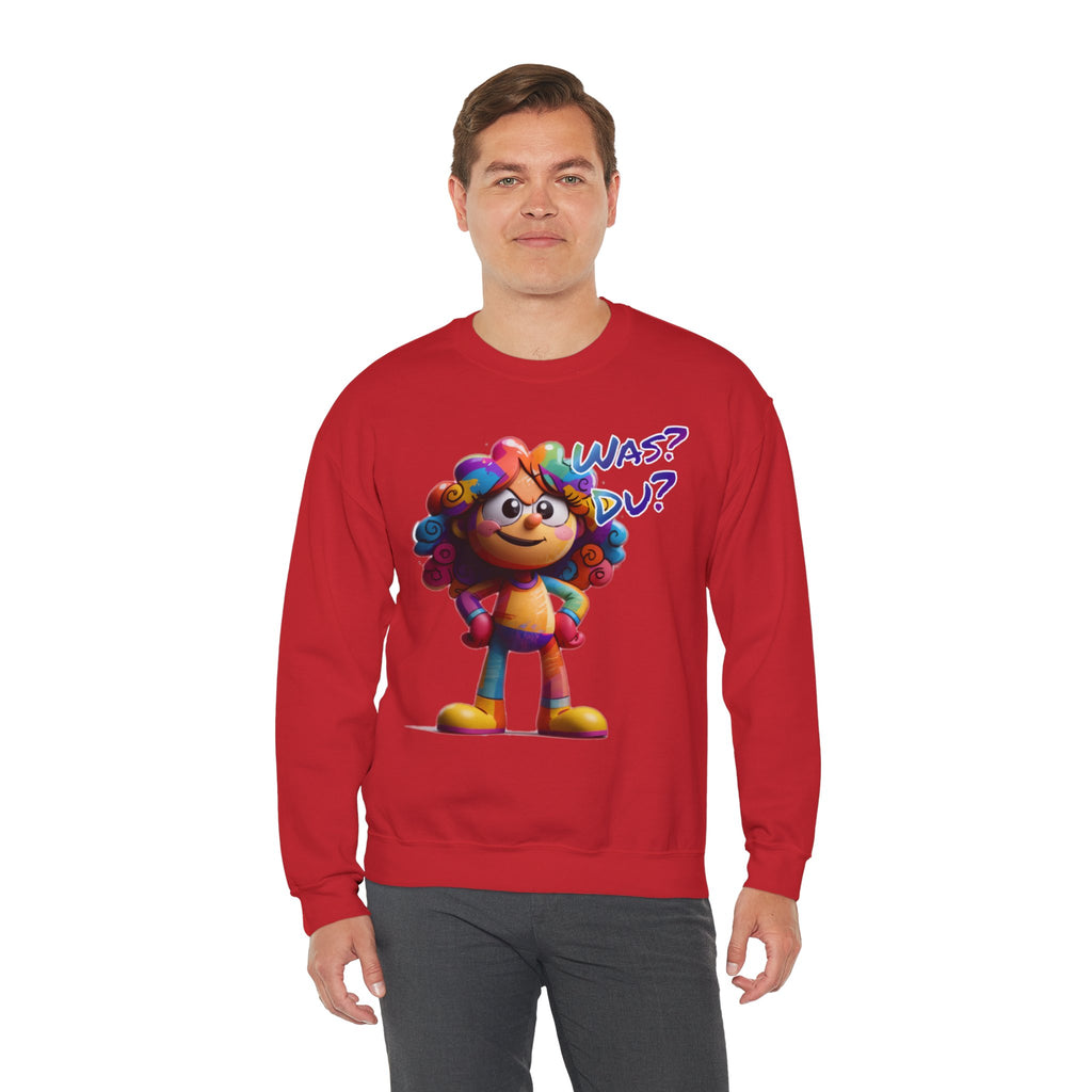 „Was? Du?“ Sweatshirt | Humor | Phönix-Potsdam®