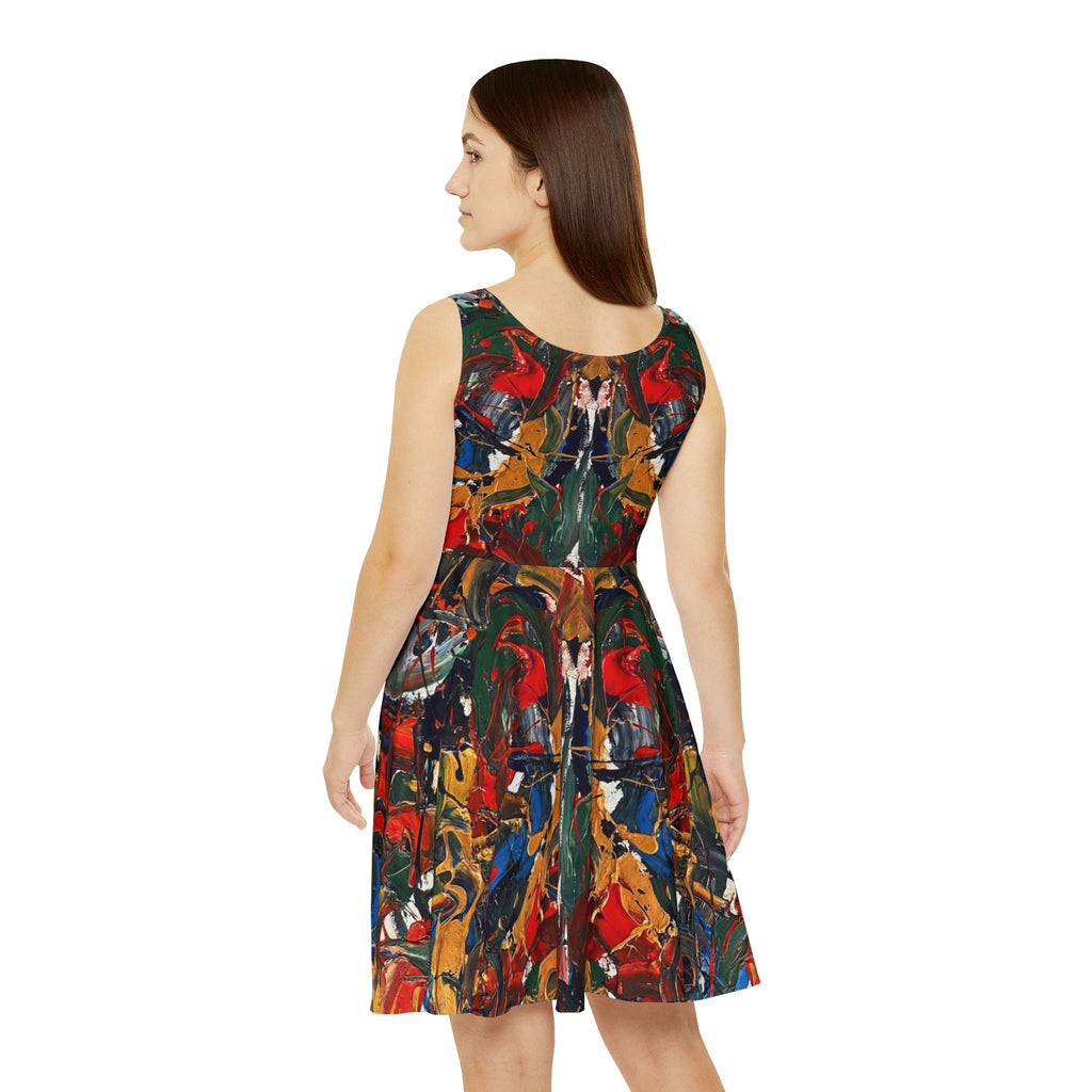 Skaterkleid | Gemustert | Allover-Print | Phönix-Potsdam®