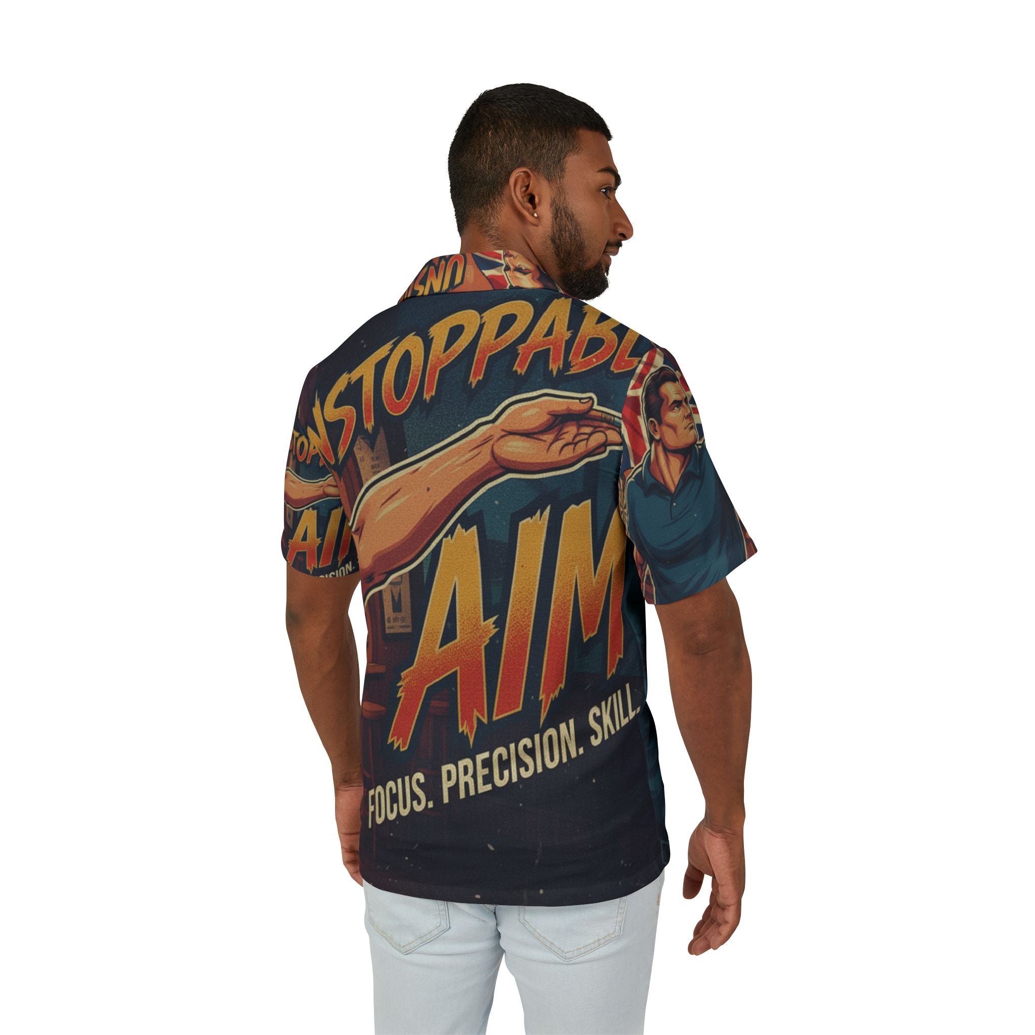 Dart Hemd – "Unstoppable Aim" | All-Over-Print | Phönix-Potsdam®