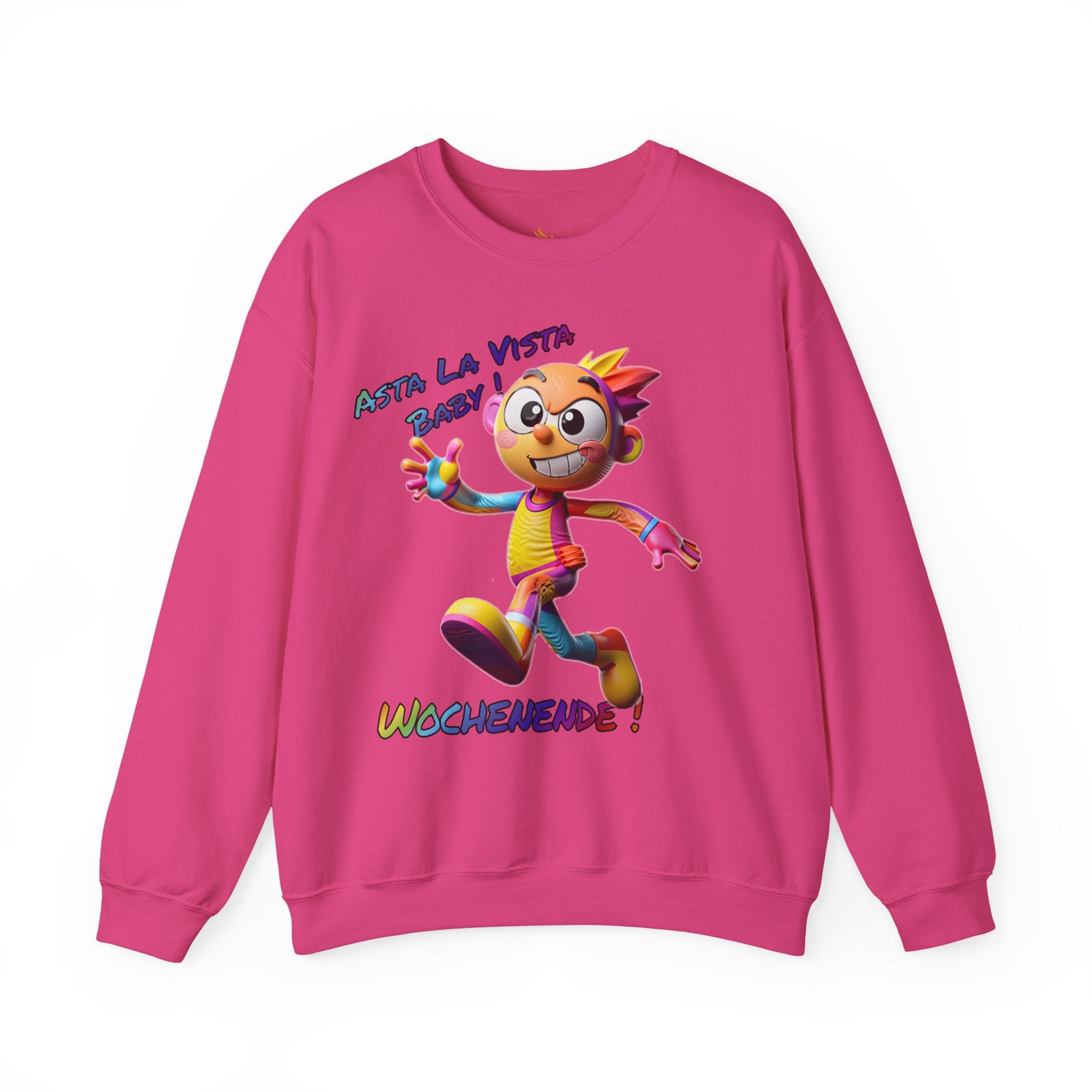 Sweatshirt „Asta la Vista, Baby! – Wochenende!“ | Humor | Phönix-Potsdam®