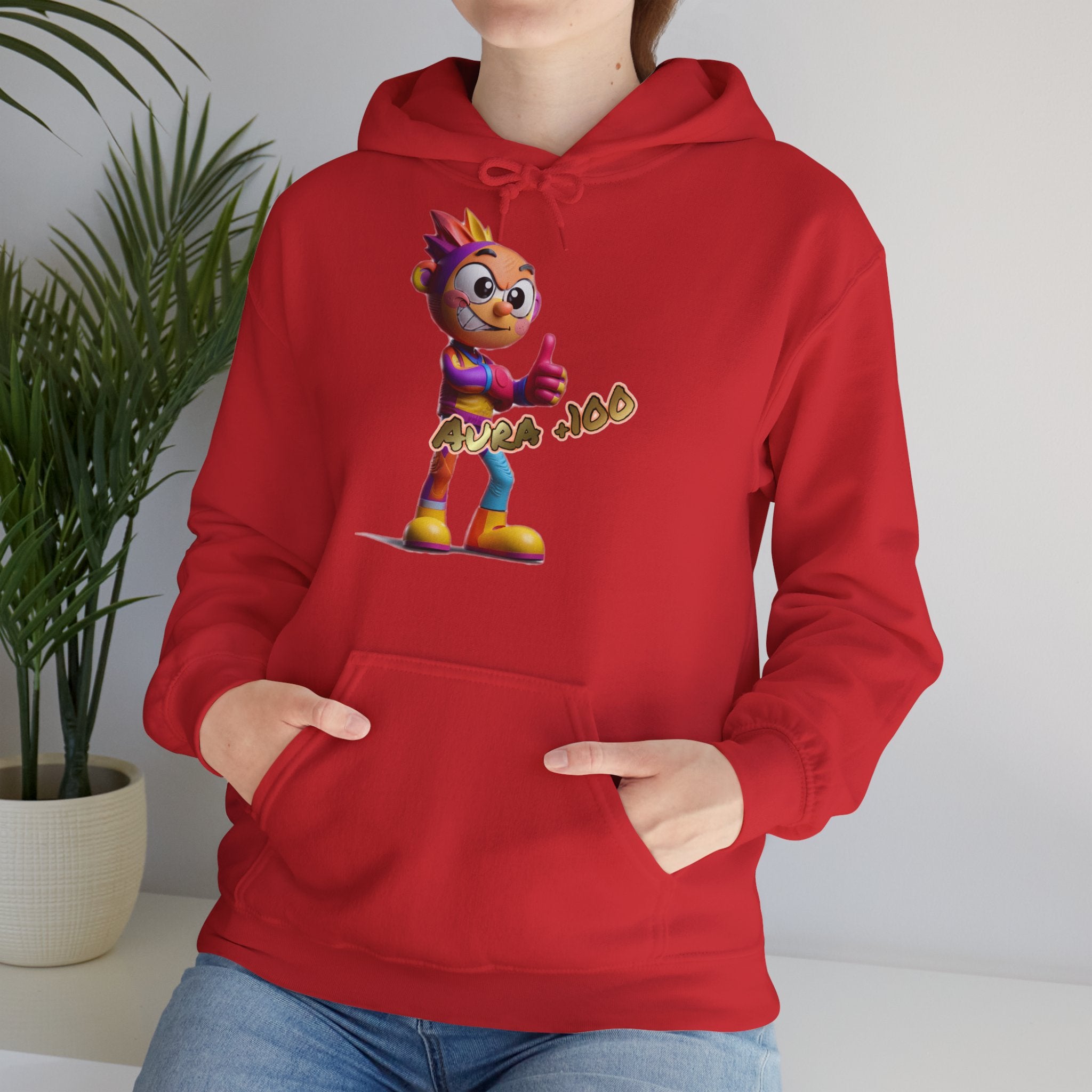 Hoodie „Aura +100“ | Humor | Phönix-Potsdam®