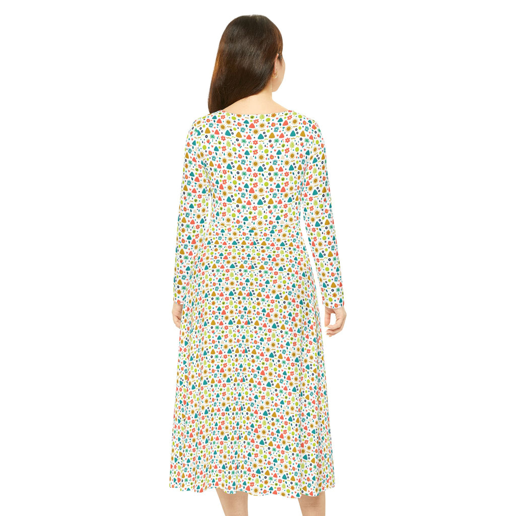 Vintage Swingkleid | Bemustert | Allover-Print | Phönix-Potsdam®