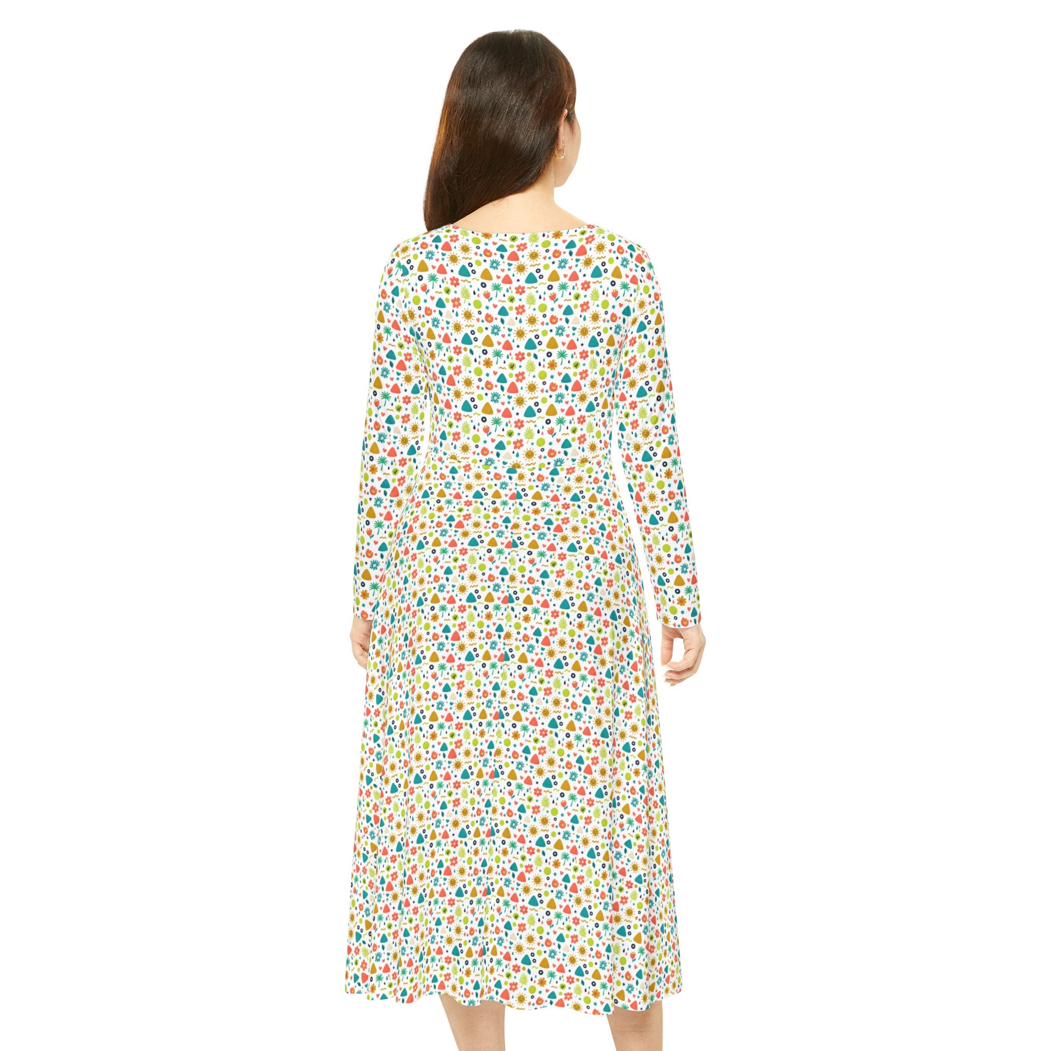 Vintage Swingkleid | Bemustert | Allover-Print | Phönix-Potsdam®