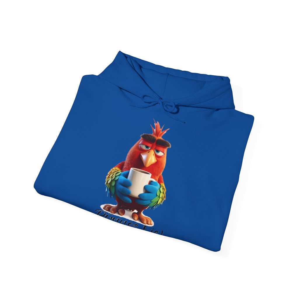 Papagei „Dünnes Eis!“ Hoodie | Humor | Phönix-Potsdam®