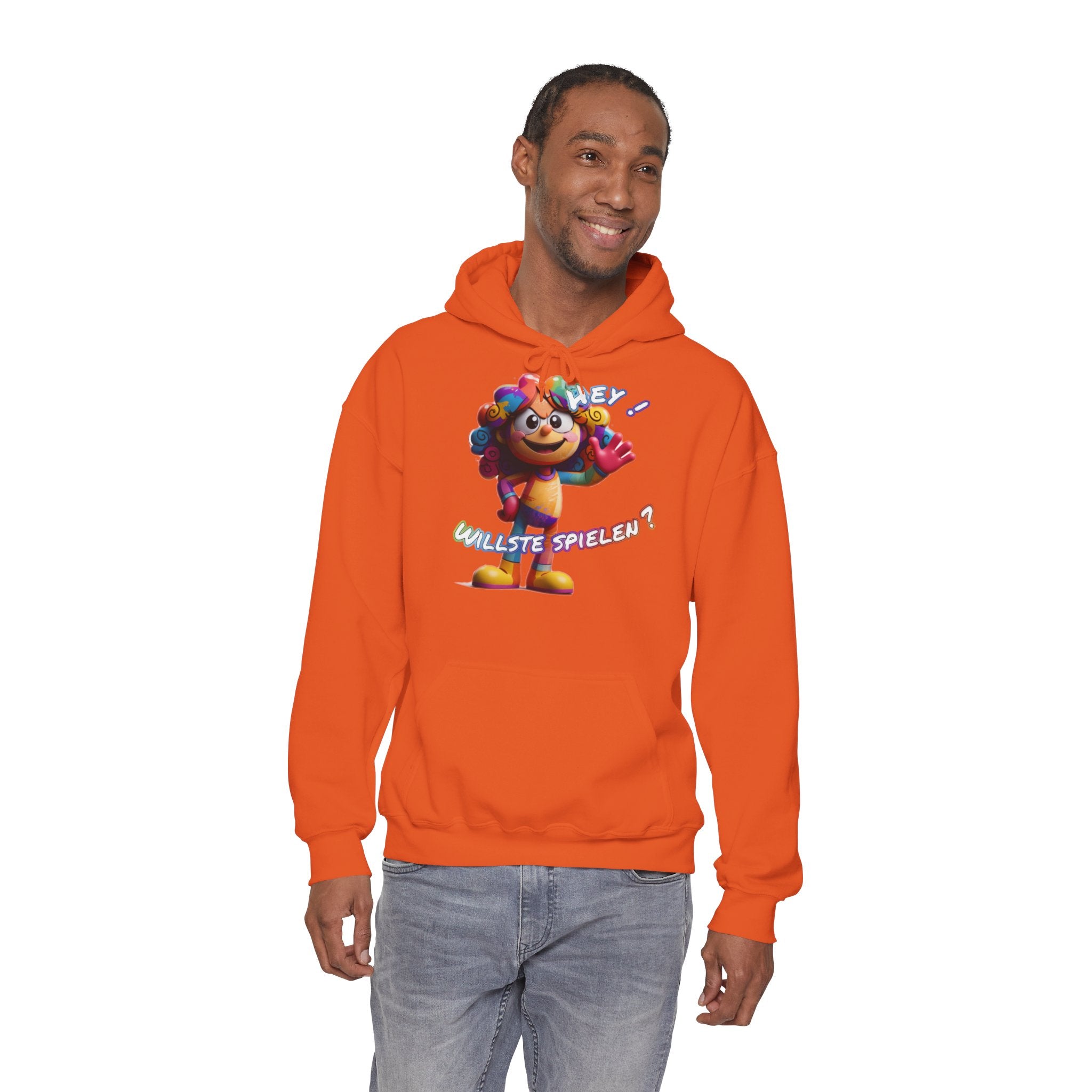Hoodie „Hey! Willste spielen?“ | Humor | Phönix-Potsdam®