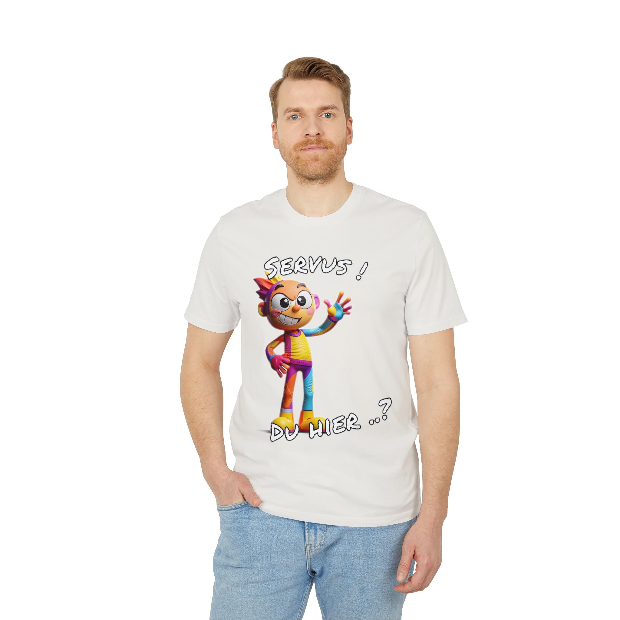 T-Shirt „Servus! Du hier..?“ | Humor | Phönix-Potsdam®