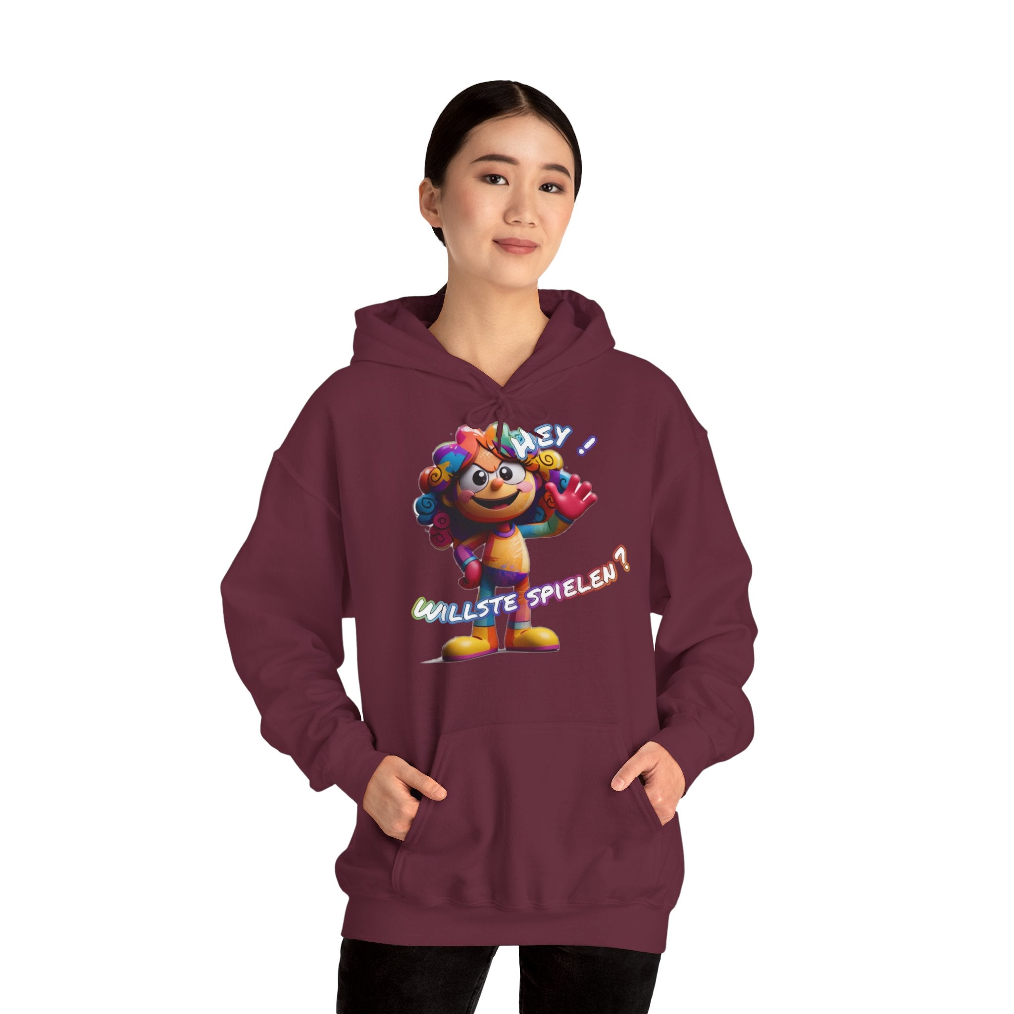Hoodie „Hey! Willste spielen?“ | Humor | Phönix-Potsdam®